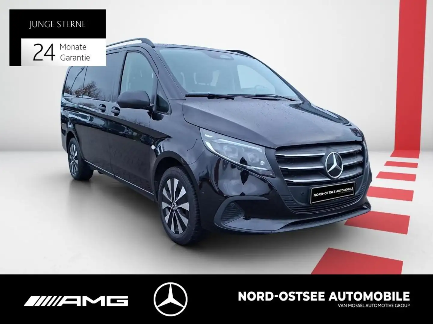 Mercedes-Benz Vito 116 TOURER SELECT LED AHK 2,5T 2XKLIMA NAVI Schwarz - 2