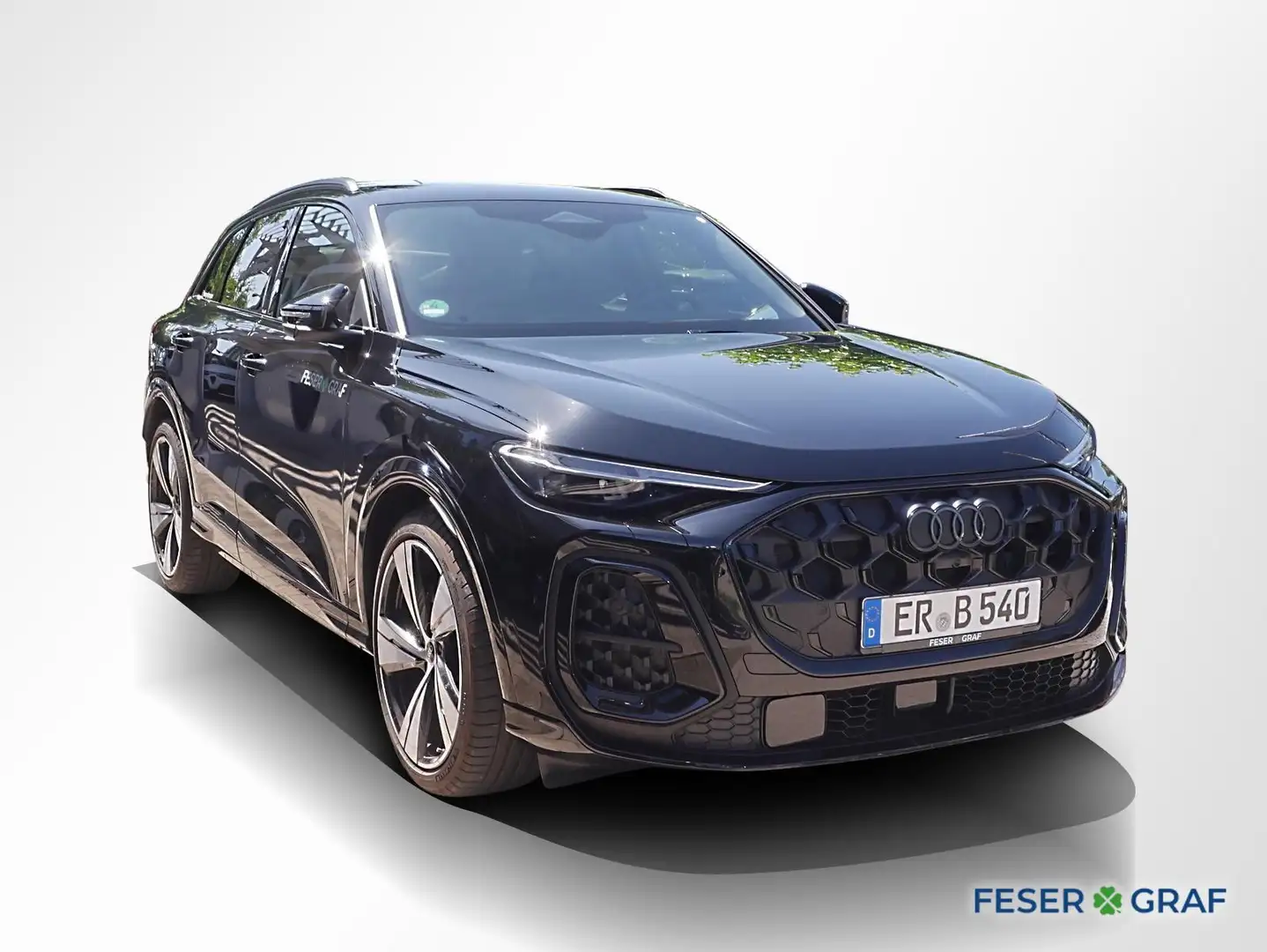 Audi Q5 TDI qu. 2x S line Navi Luftf. Tech pro 4xSHZ Schwarz - 2