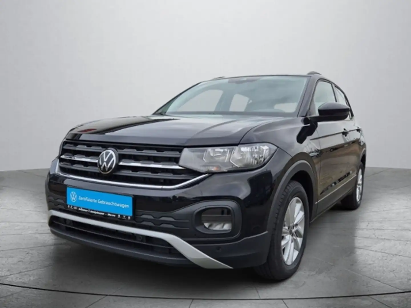 Volkswagen T-Cross Life 1.0 TSI +AHK+Climatronic+SHZ+Alu+DigitalesCo Schwarz - 2