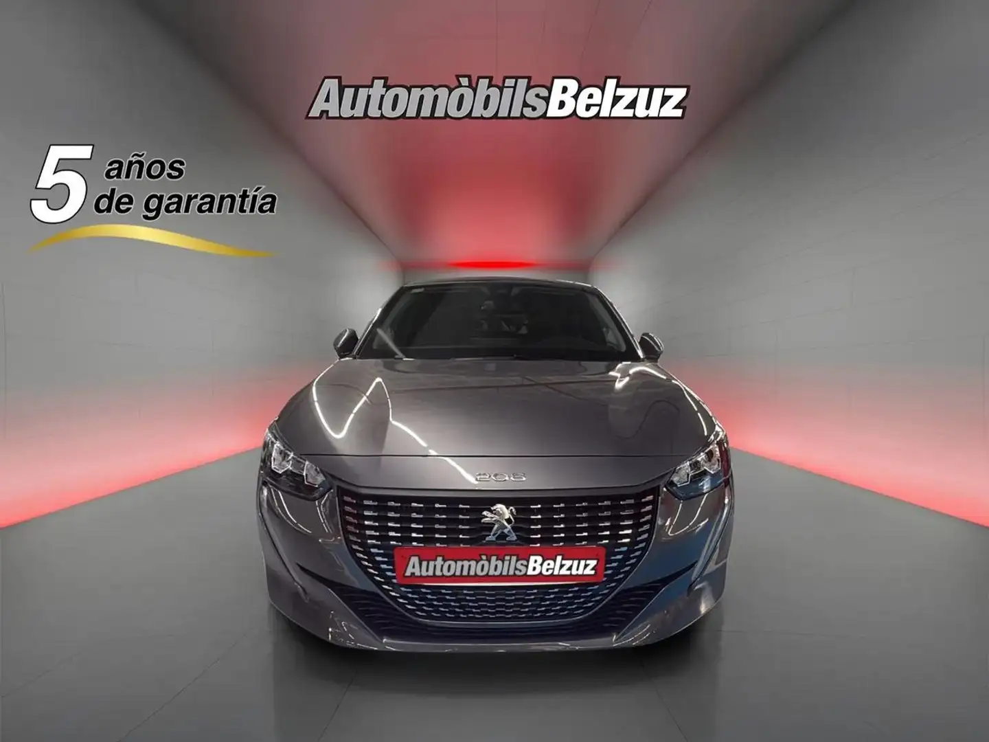 Peugeot 208 1.2 Puretech S&S Active Pack 100 Gris - 2