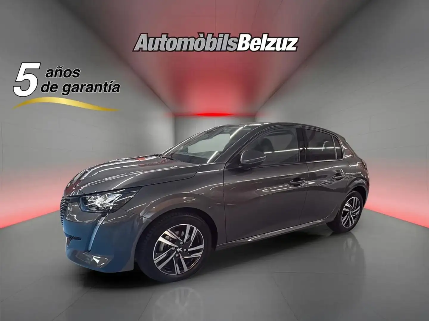 Peugeot 208 1.2 Puretech S&S Active Pack 100 Gris - 1