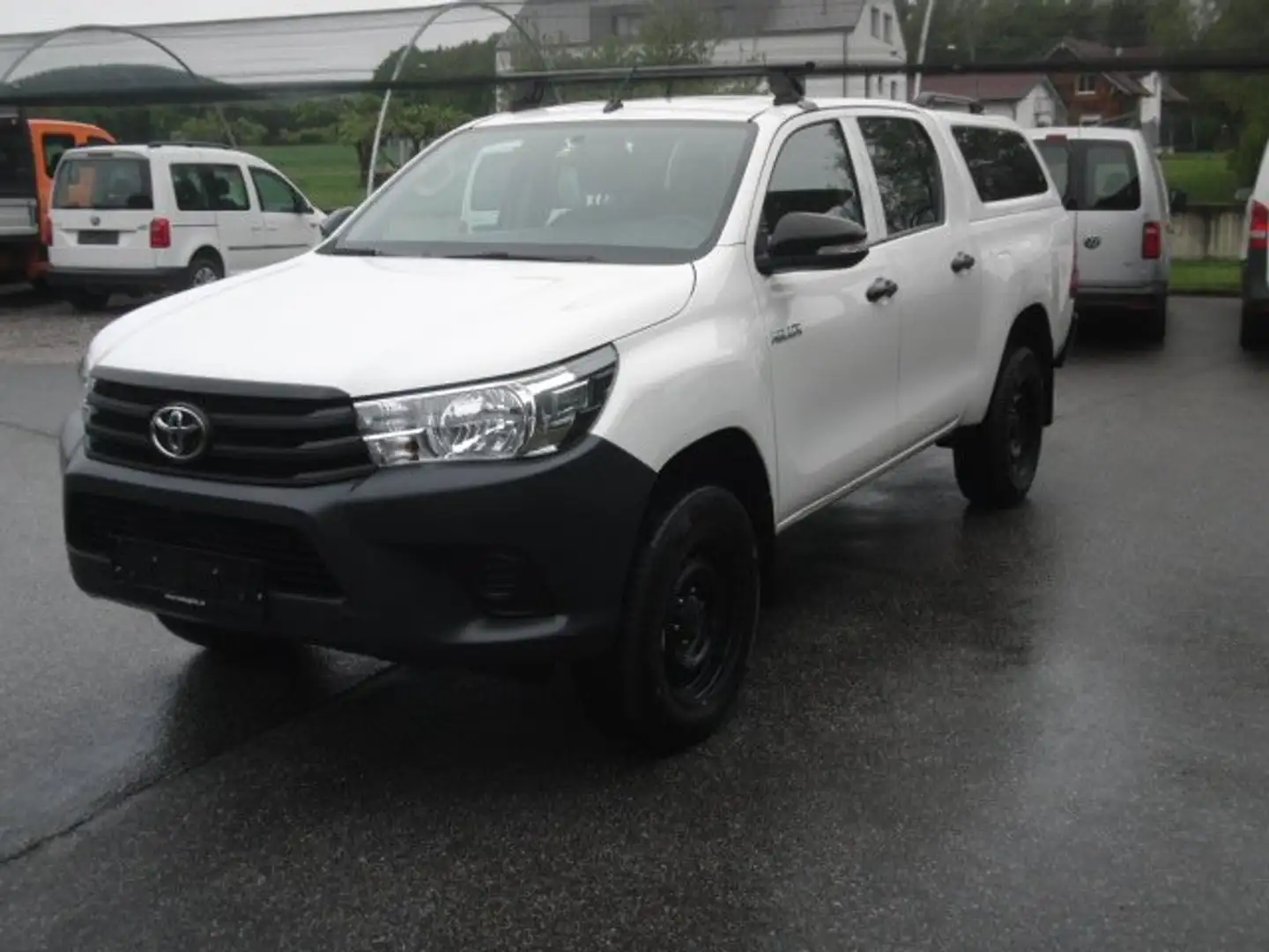 Toyota Hilux DK Country 4x4 2,4D-4D KLIMA/AHV/SPERRE Blanc - 2