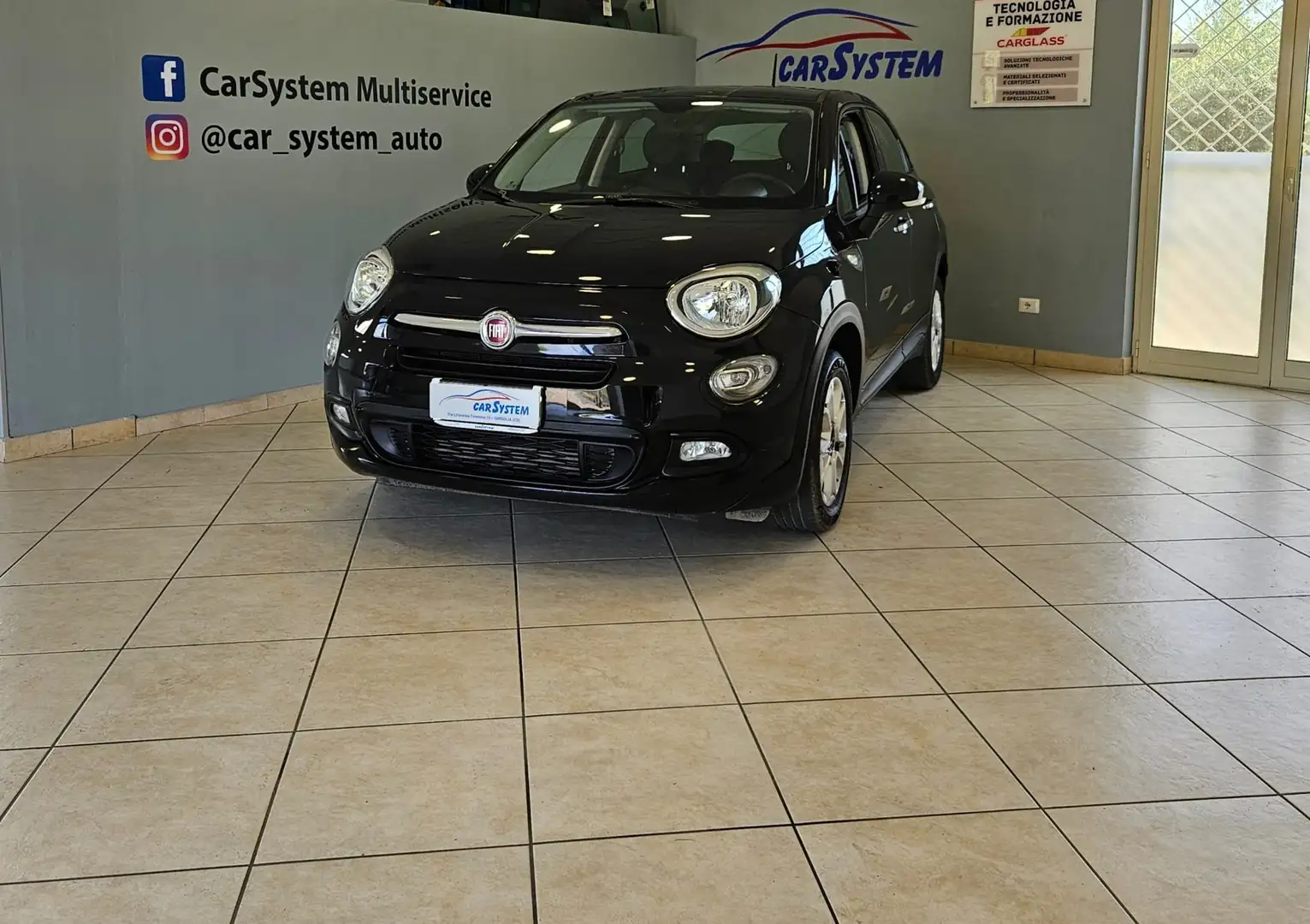Fiat 500X 500X 1.6 mjt Pop Star 4x2 120cv my17 Noir - 1