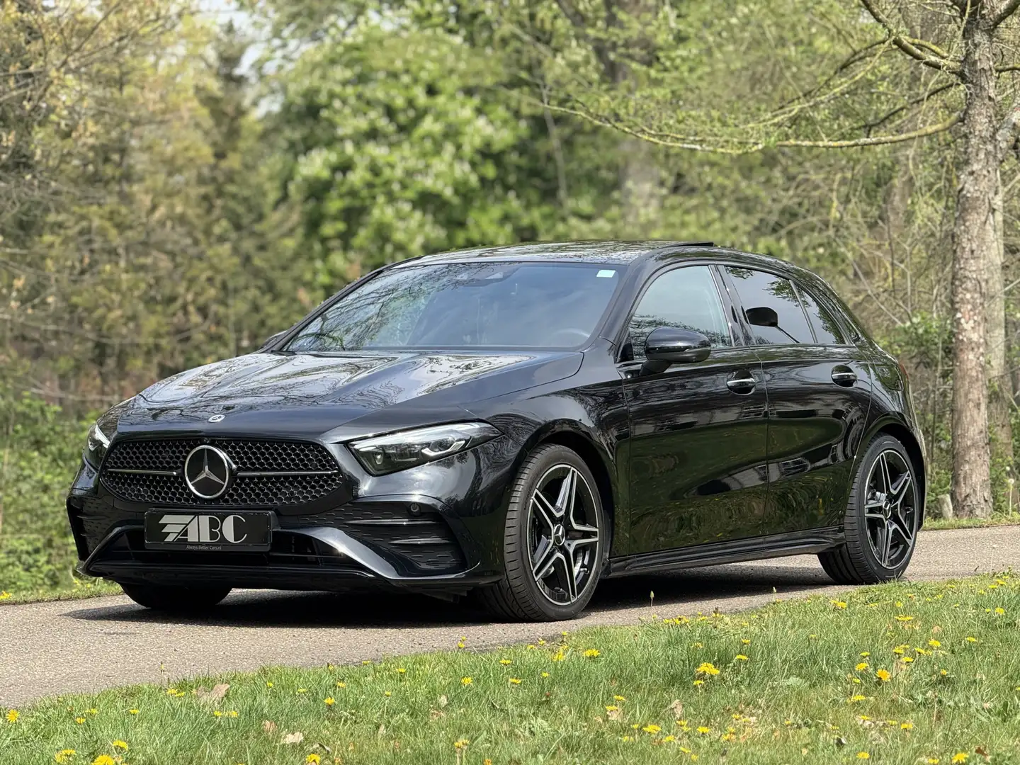 Mercedes-Benz A 200 AMG Line Pano Burmester HUD Nero - 2