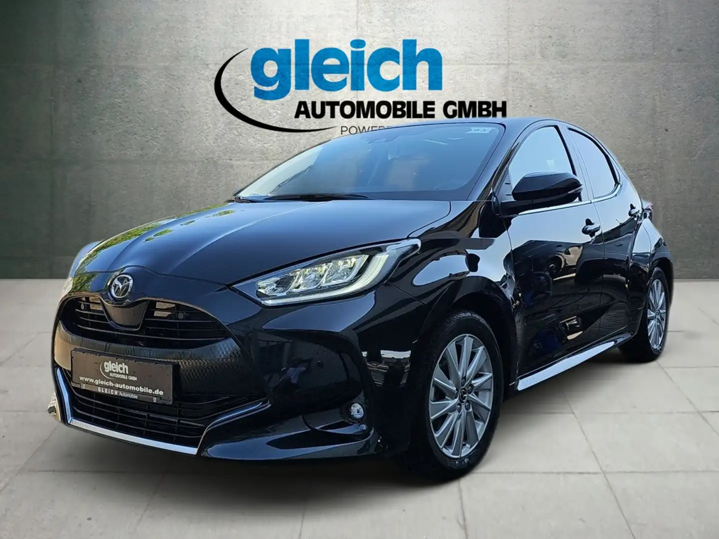 Mazda 2 Hybrid 1.5L VVT-i 116 PS AT FWD Glasdach LED Schwarz - 2