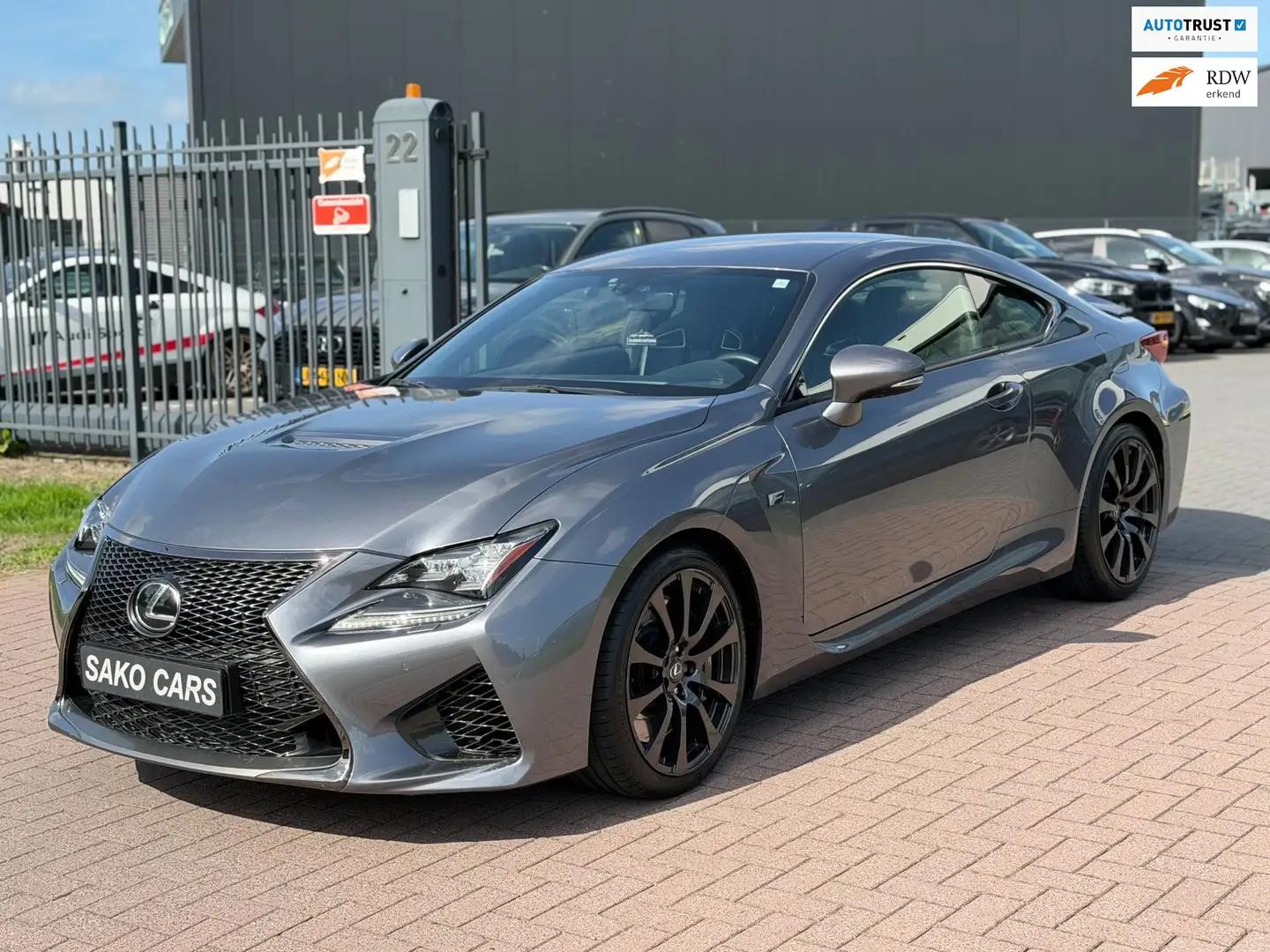 Lexus RC F 5.0 V8 477PK 2016 Dealer onderhouden Uniek!! Grau - 1