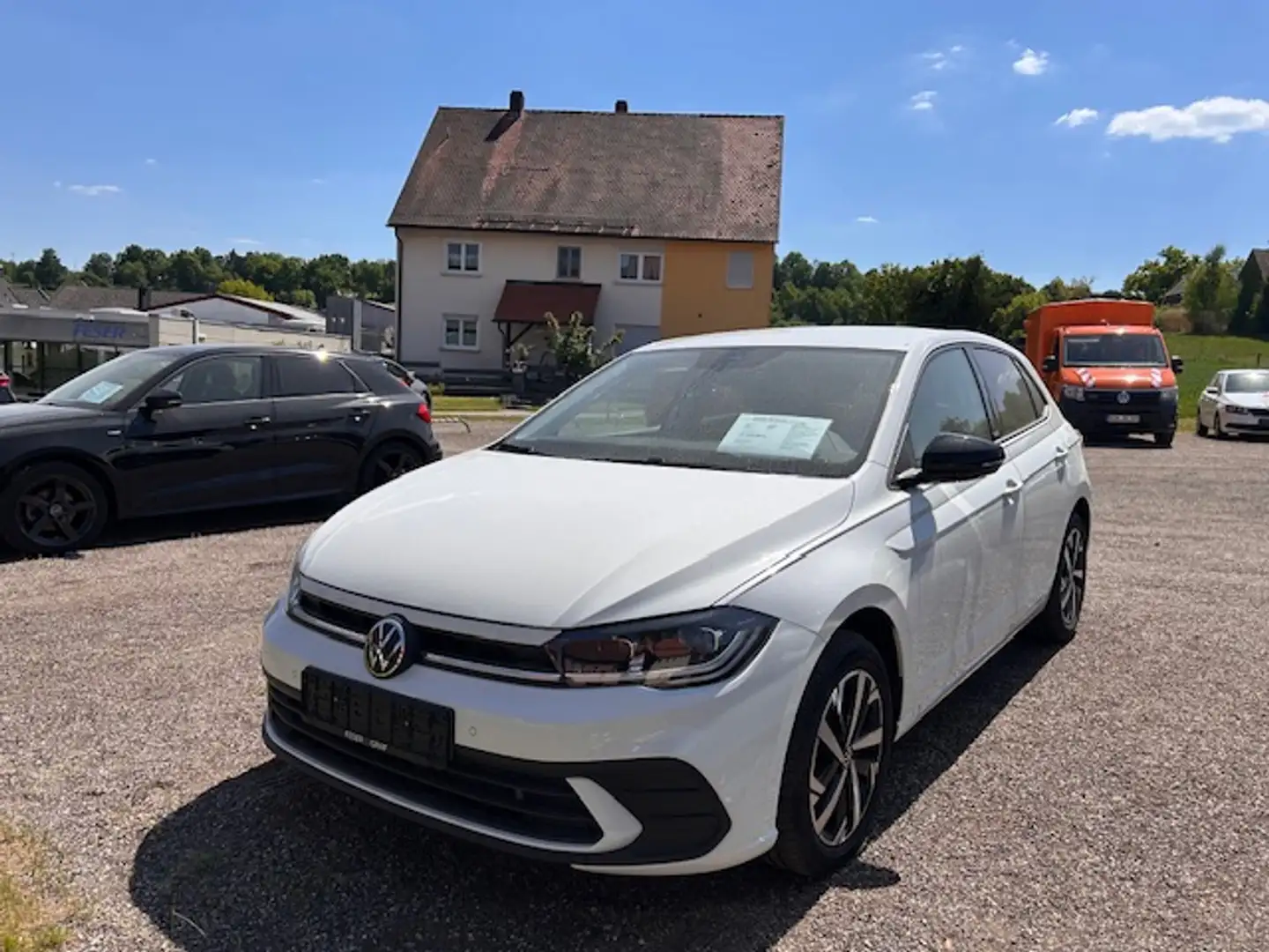 Volkswagen Polo MOVE 1.0 TSI+MULTIF.LENKR.+SITZHZG. Blanc - 1