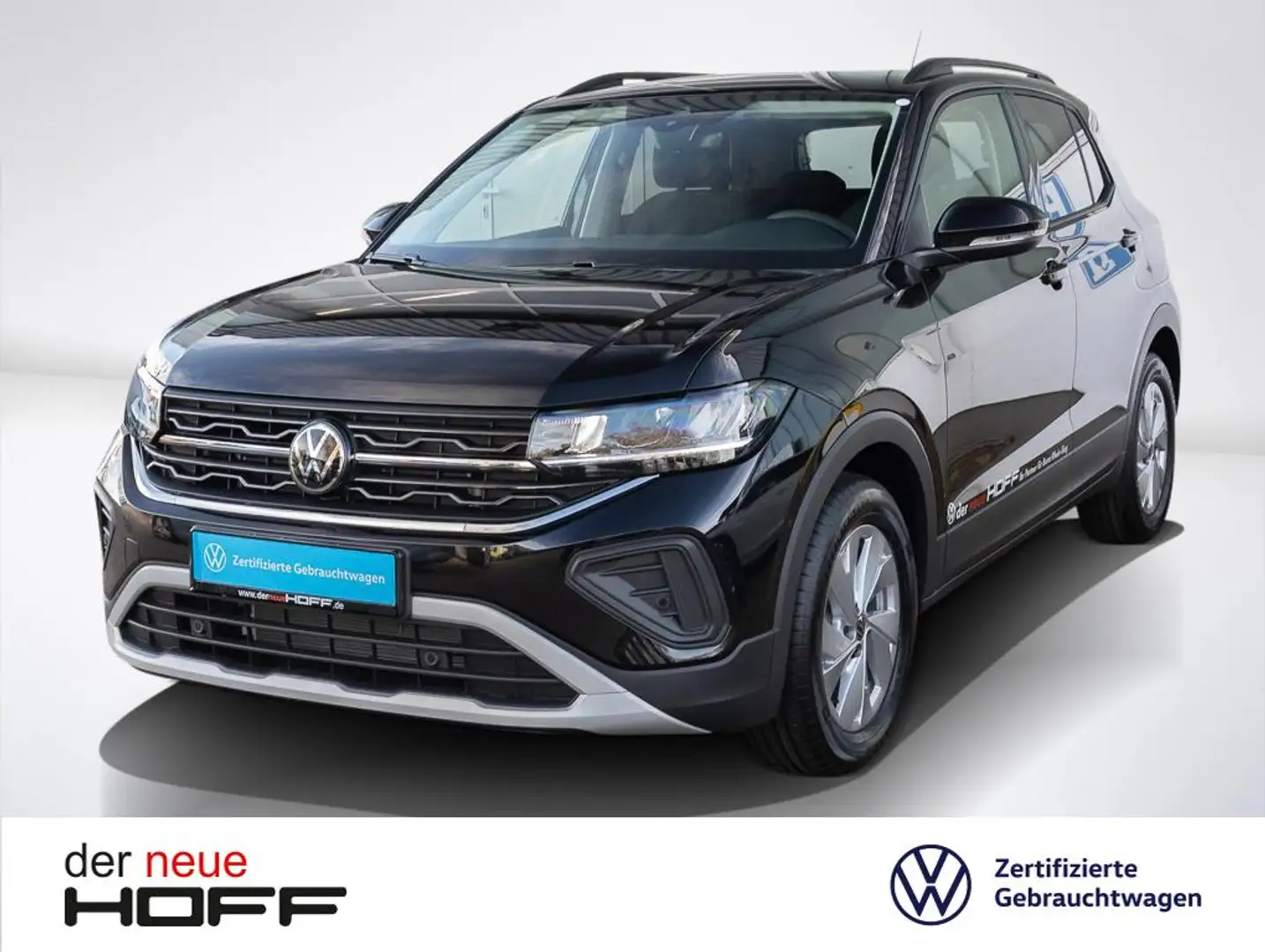 Volkswagen T-Cross 1.0 TSI Life Anschlussgarantie Klima Winterpaket Zwart - 1