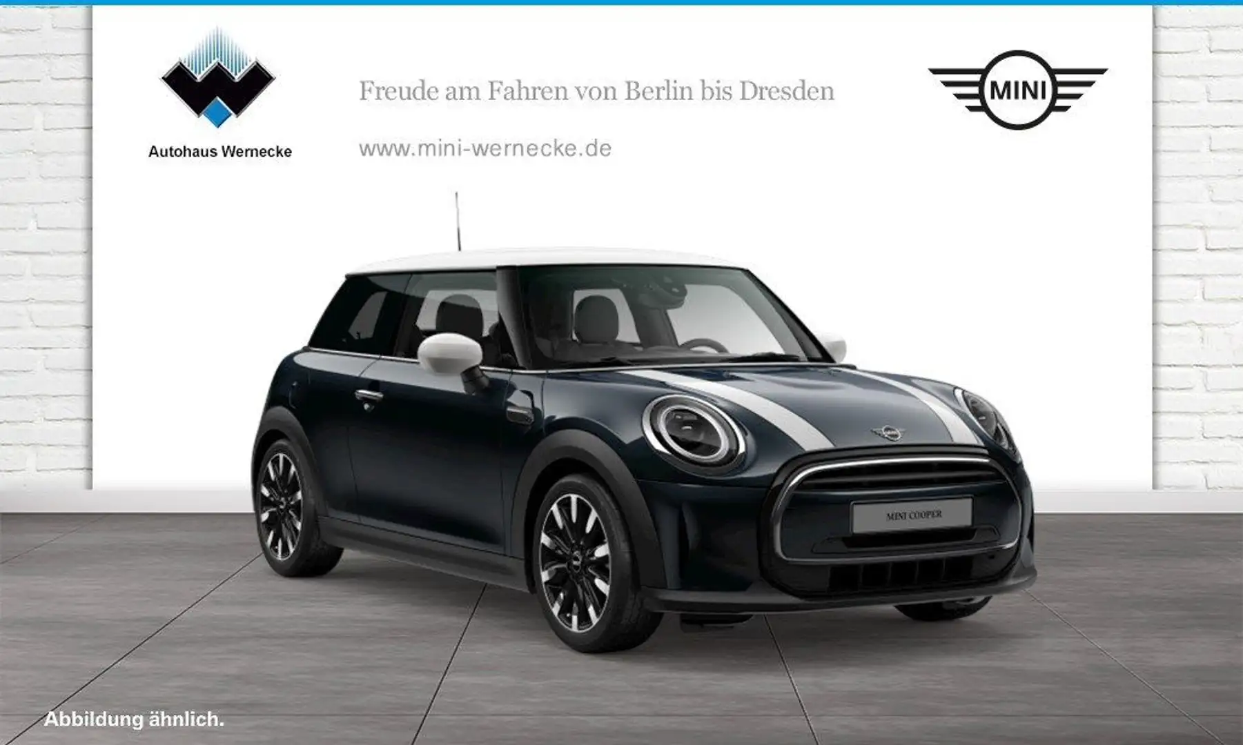 MINI Cooper Hatch DAB LED RFK Navi Komfortzg. Shz Blue - 1
