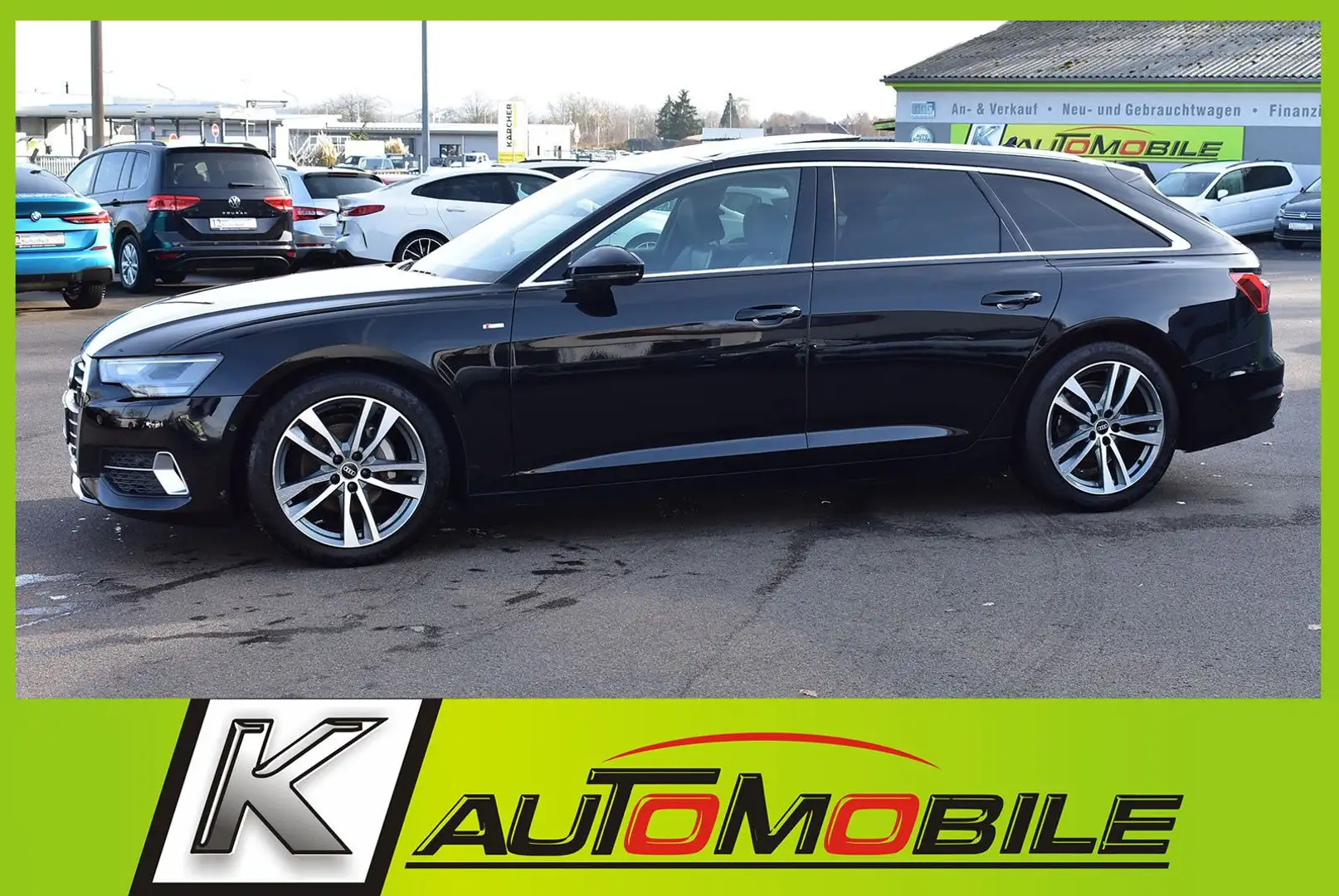 Audi A6 40TDI quattro S-line+Panorama+STHZ+Kamera+ACC Noir - 2