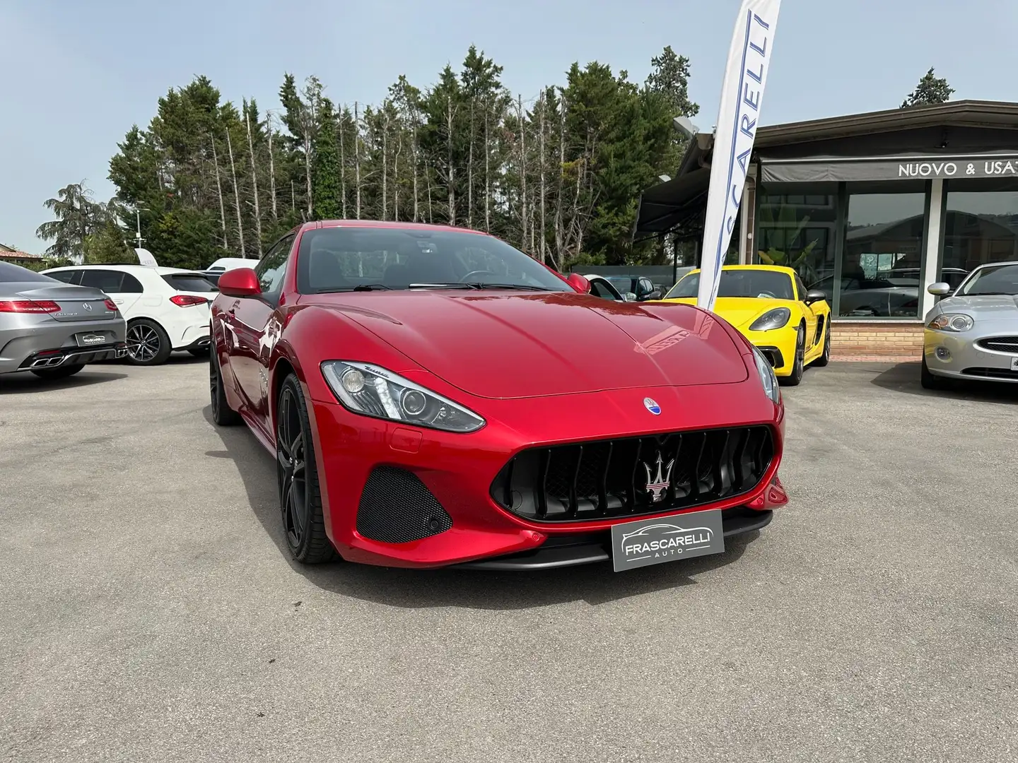 Maserati GranTurismo 4.7 Sport auto /vernice triplo strato./km doc. Červená - 1