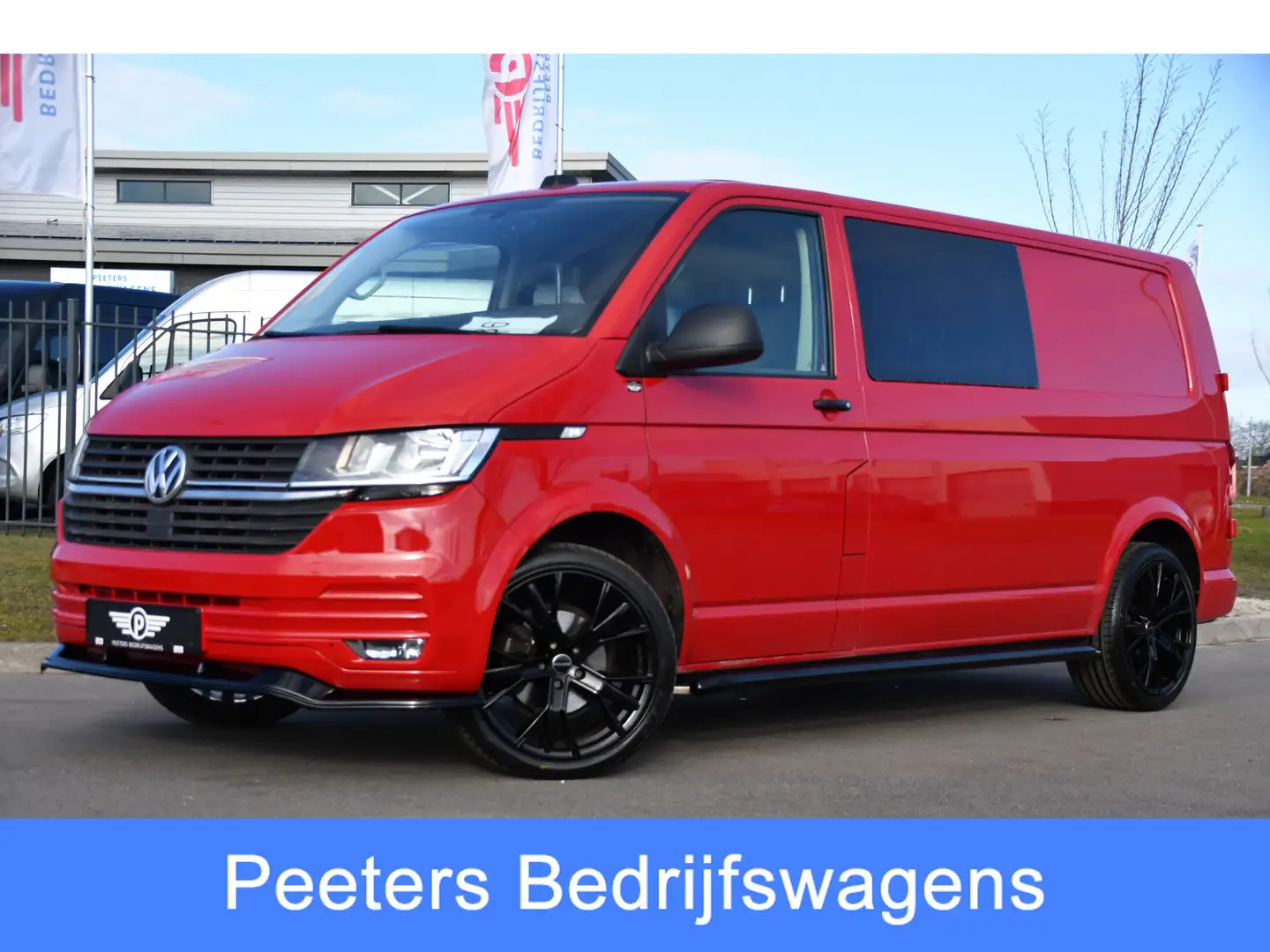 Volkswagen T6.1 Transporter 2.0 TDI L2H1 30 DC PB Edition MARGE! Camera, Cruis Rouge - 1