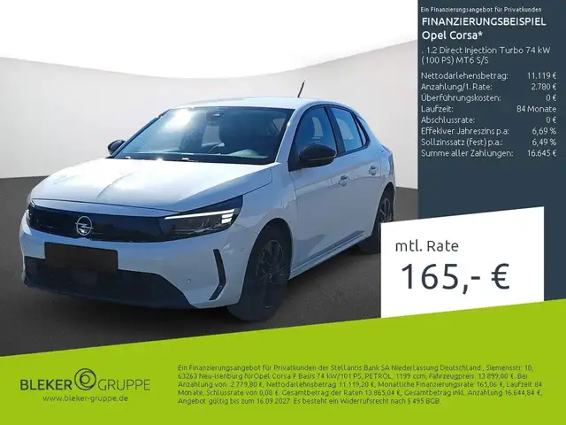 2024 Opel Corsa in White for sale