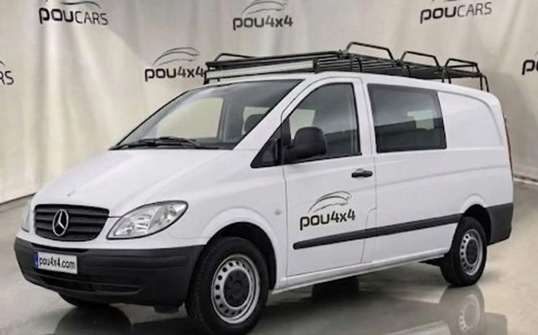 Mercedes-Benz Vito 111CDI L Compacta 116 Blanco - 2