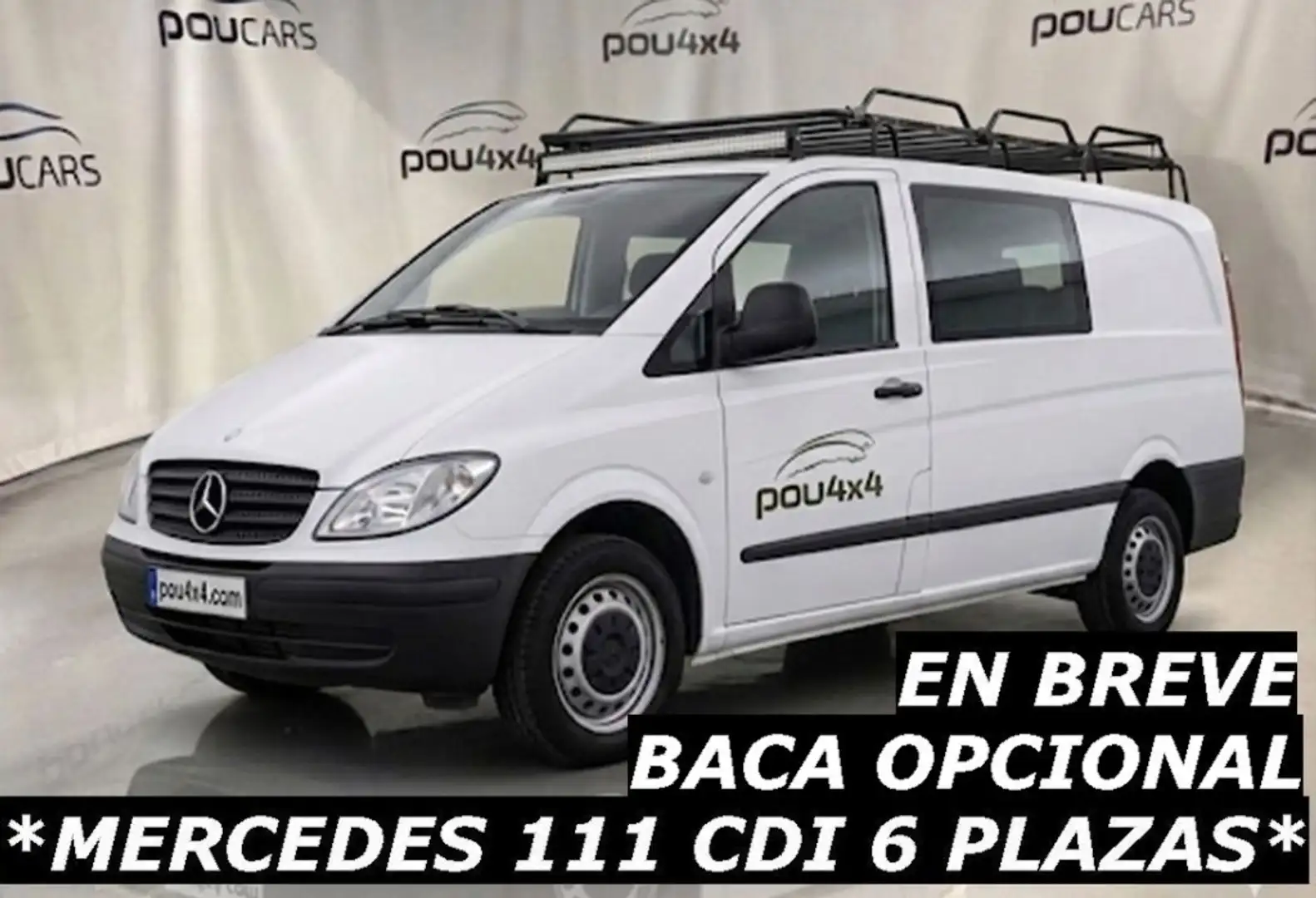 Mercedes-Benz Vito 111CDI L Compacta 116 Blanco - 1