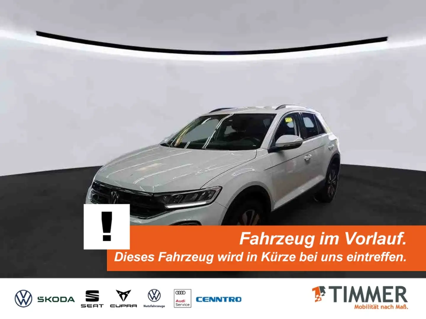 Volkswagen T-Roc 1.0 TSI MOVE *LED *RKAM *VIRTUAL *SITZHZG *LM *PD Weiß - 1