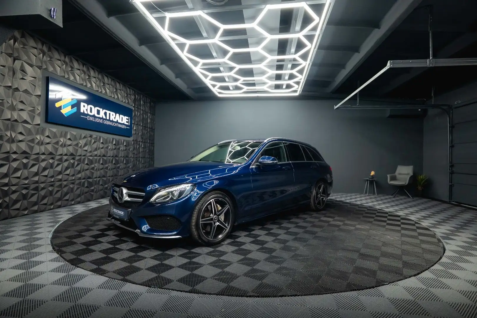 Mercedes-Benz C 220 T BlueTec AMG *LED*ACC*Navi*TÜV Neu*19%* Blau - 2