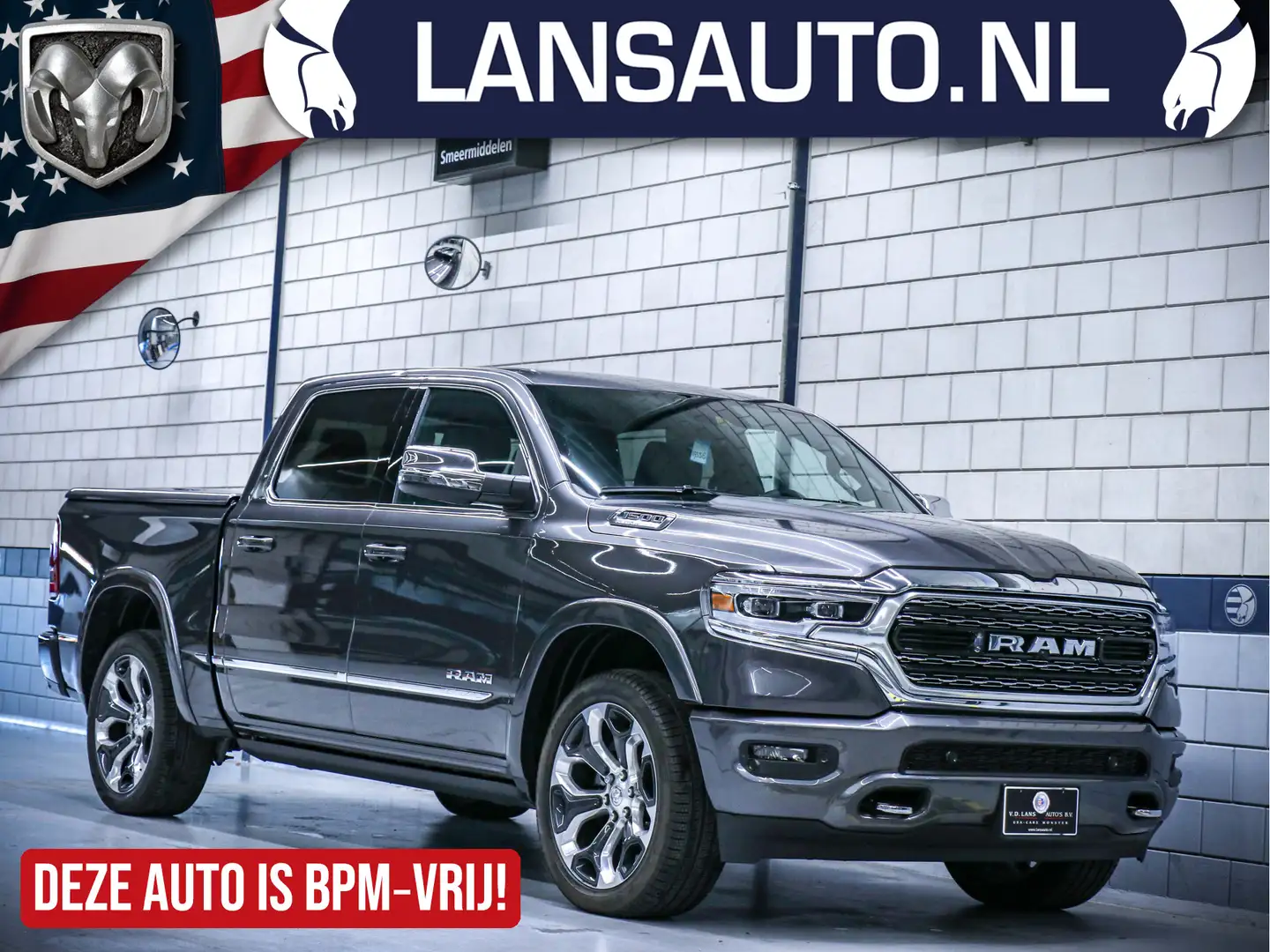Dodge RAM 1500 | Crew Cab Limited | Fully Loaded All-IN prij Rood - 1