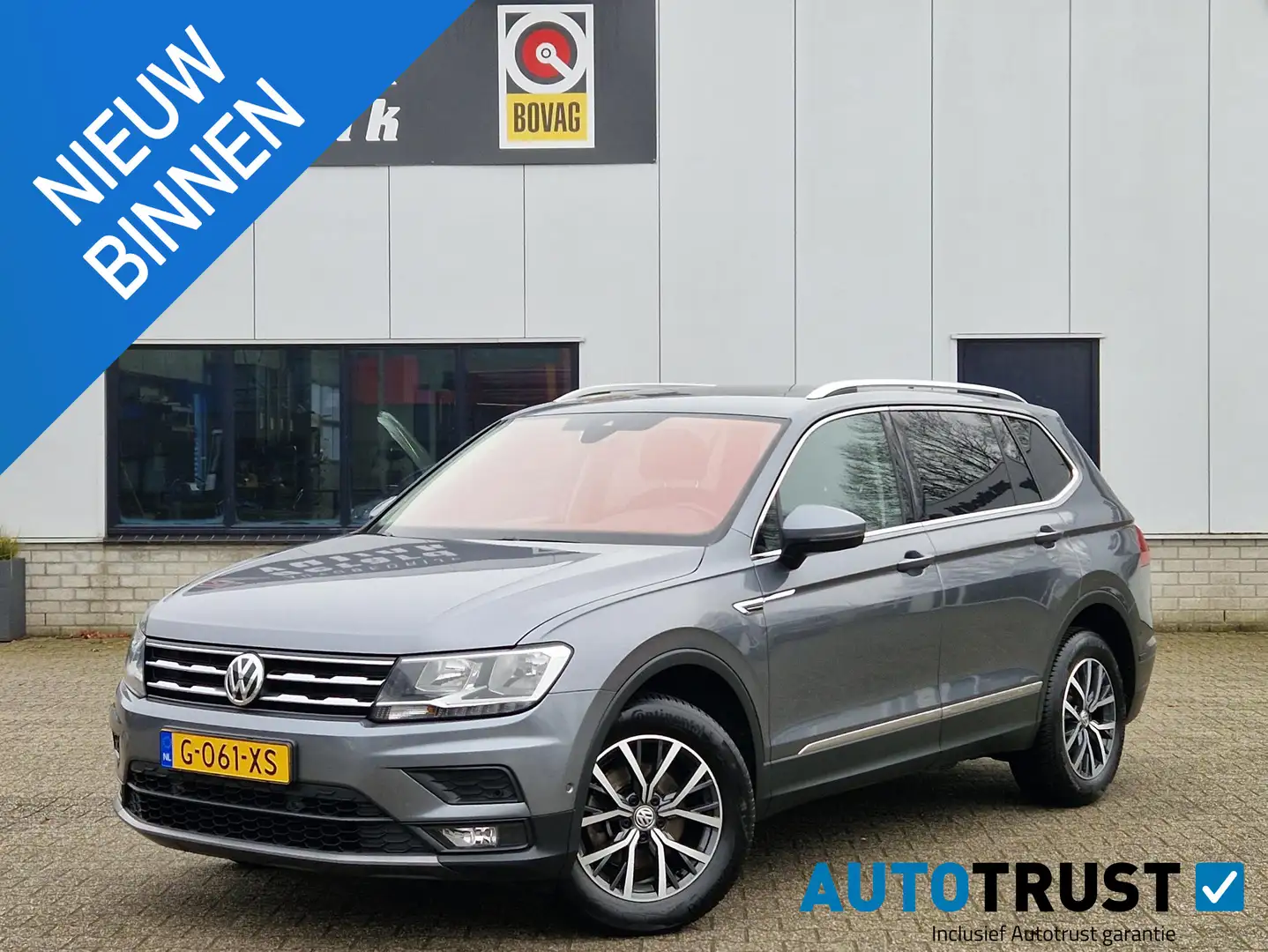 Volkswagen Tiguan Allspace 1.5 TSI DSG 150PK 7-ZITS PANO ADAPT CRUISE TREKH. Gris - 1