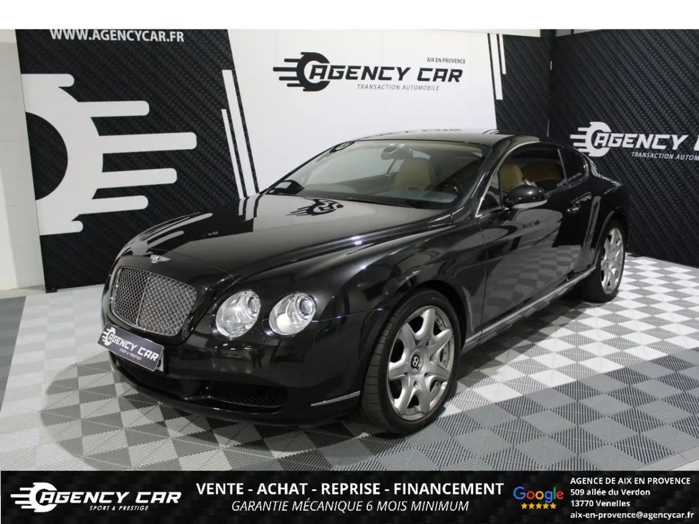 Bentley Continental GT - MULLINER W12 6.0L biturbo Noir - 1