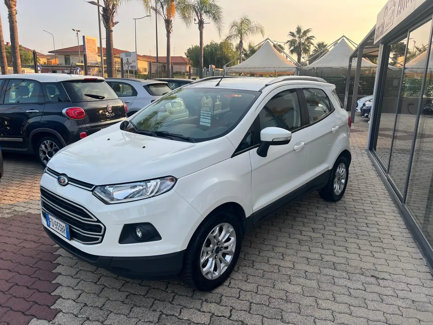 Ford EcoSport EcoSport 2014 1.5 tdci Titanium S 95cv Blanc - 2