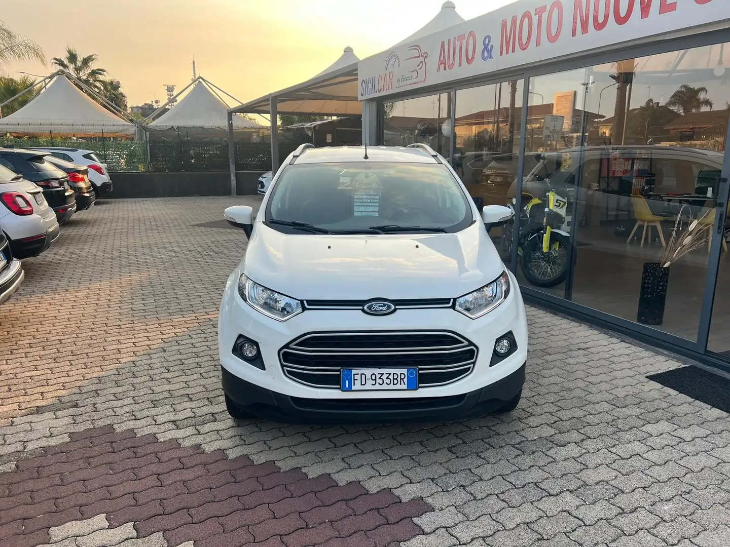 Ford EcoSport EcoSport 2014 1.5 tdci Titanium S 95cv Blanc - 1