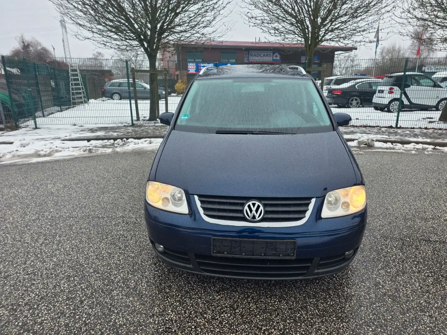 Volkswagen Touran Highline-7 SITZER-AHK-TÜV NEU Blau - 2