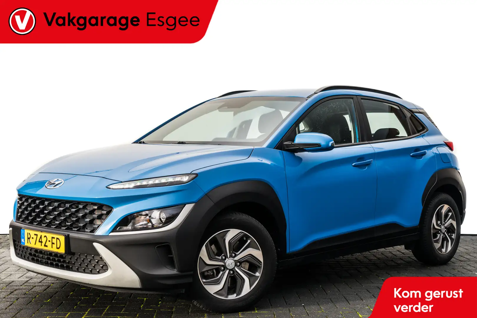 Hyundai KONA 1.6 GDI HEV Comfort | Automaat | Clima | Hybride | Blauw - 1