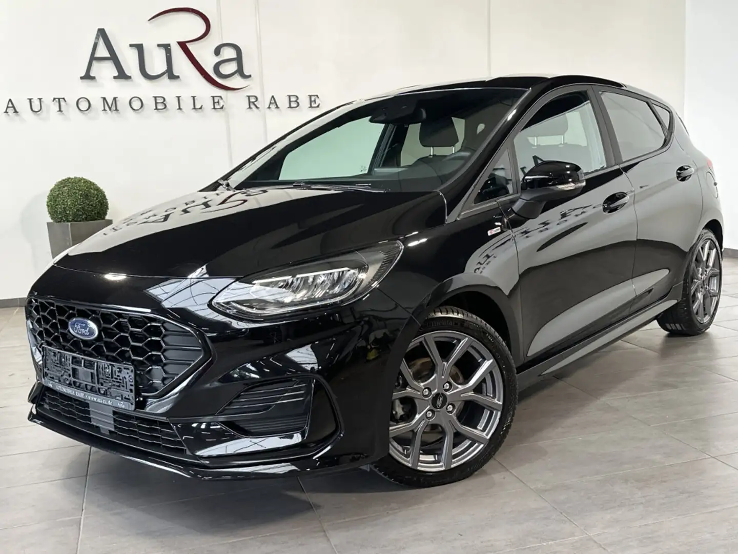 Ford Fiesta 1.0 EcoBoost ST-Line NAV+LED+CARPLAY+DAB Schwarz - 1