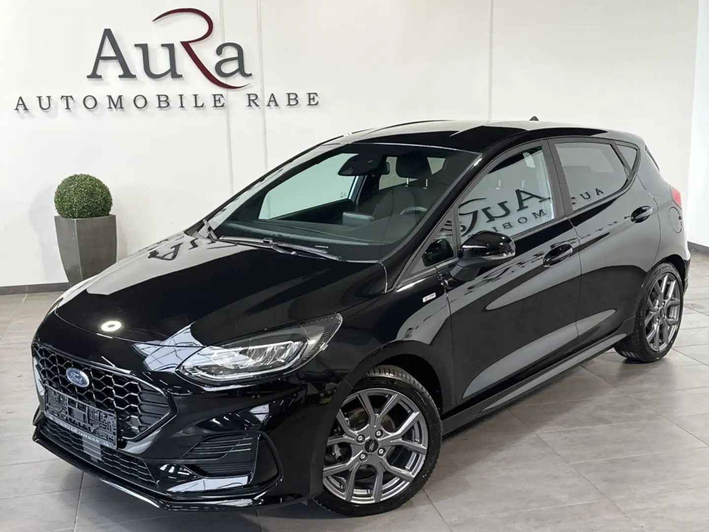 Ford Fiesta 1.0 EcoBoost ST-Line NAV+LED+CARPLAY+DAB Schwarz - 2