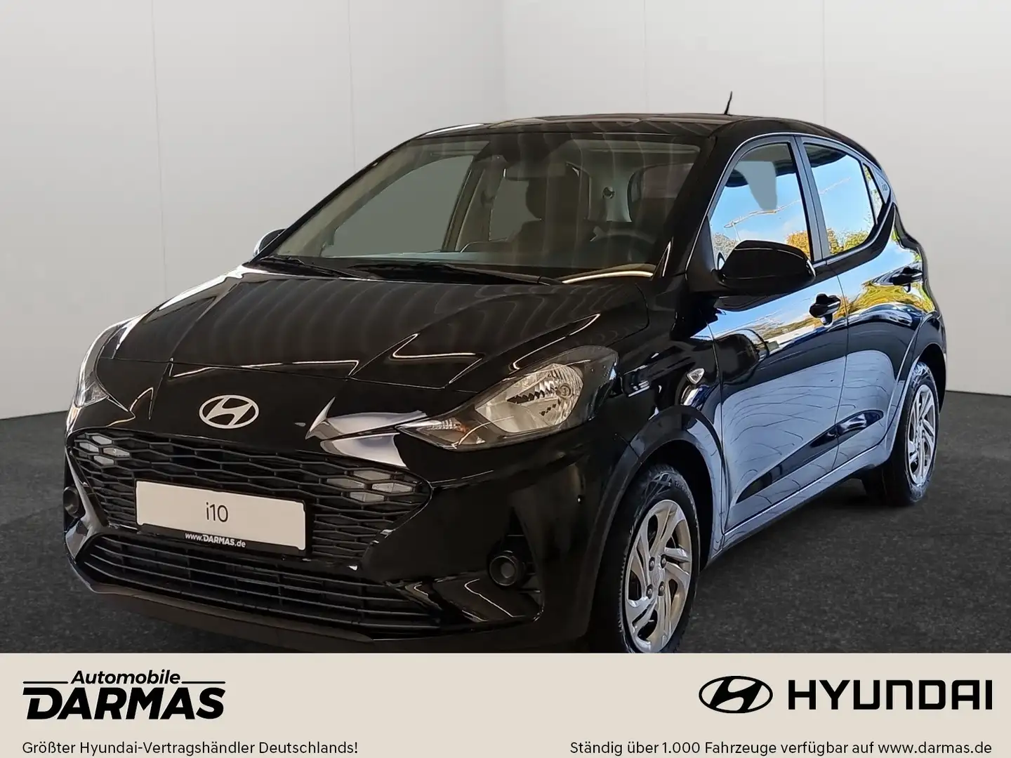 Hyundai i10 i10 NEUES Modell MY25 1.0 Select Klima Navi DAB Schwarz - 1