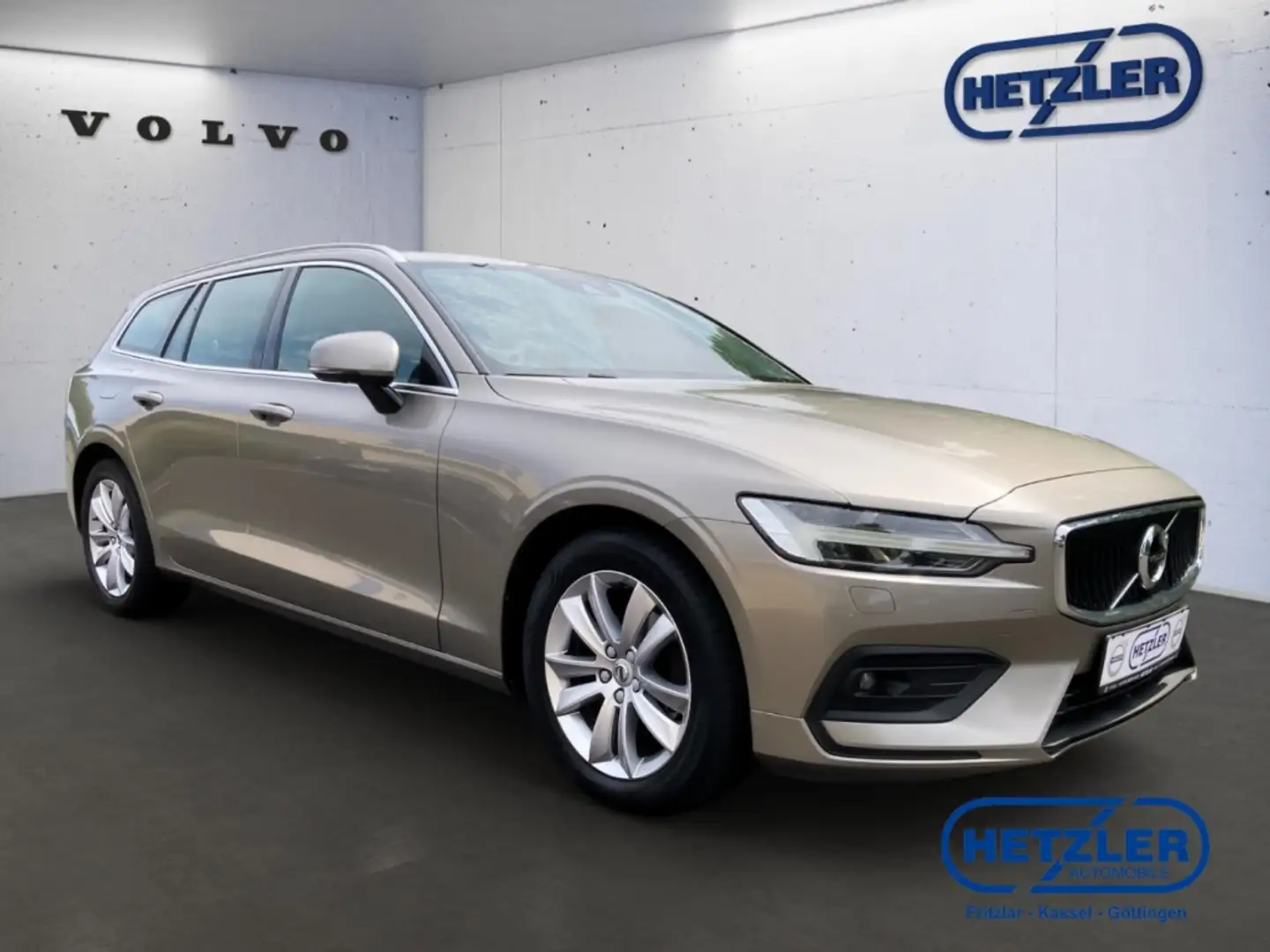 Volvo V60 Kombi Momentum D4 EU6d-T 360 Kamera SHZ El. Heckkl Grau - 2