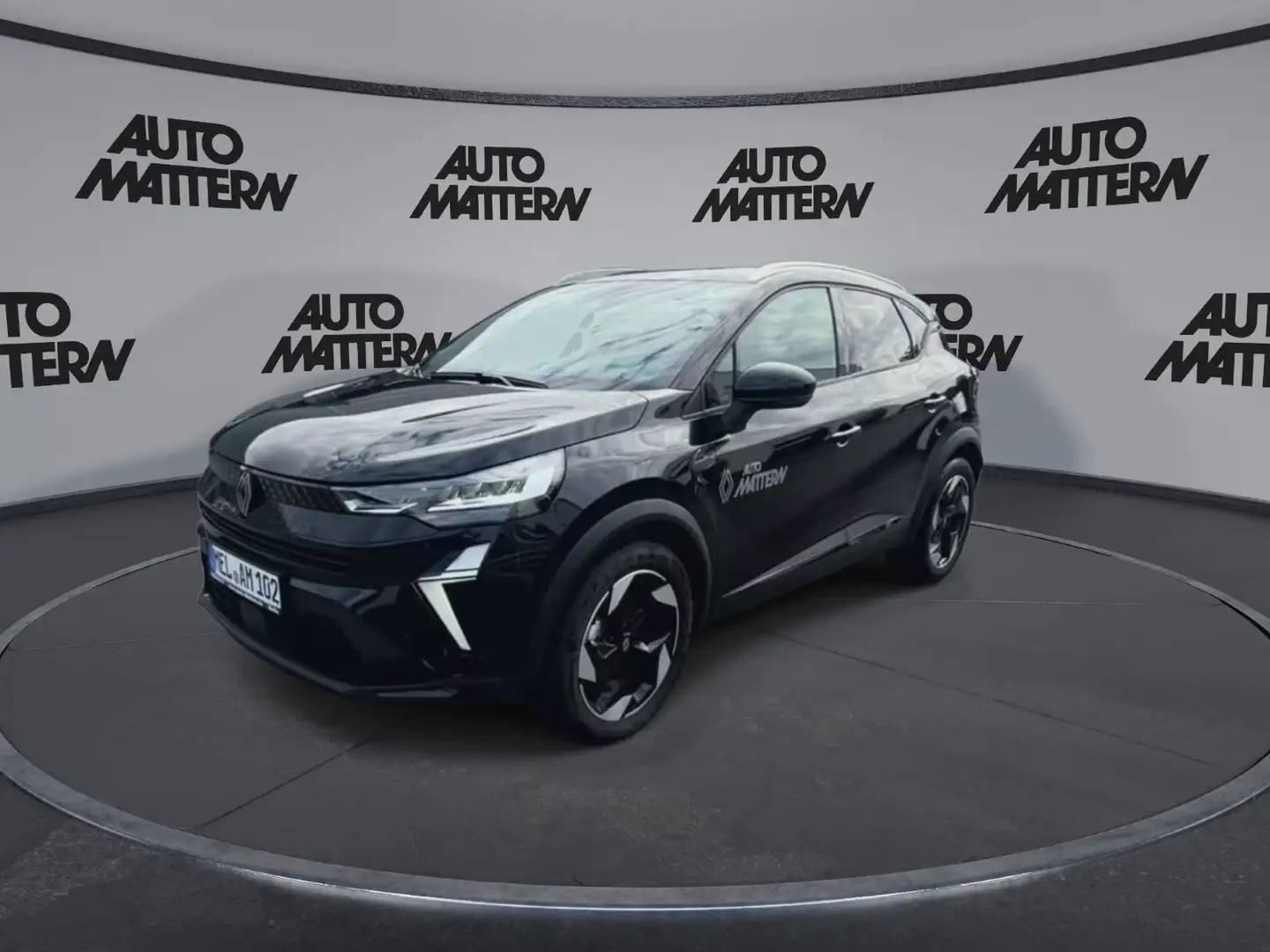 Renault Captur Techno1.3TCe 140 Mild-Hybr.Navi Rückfahrk Zwart - 2