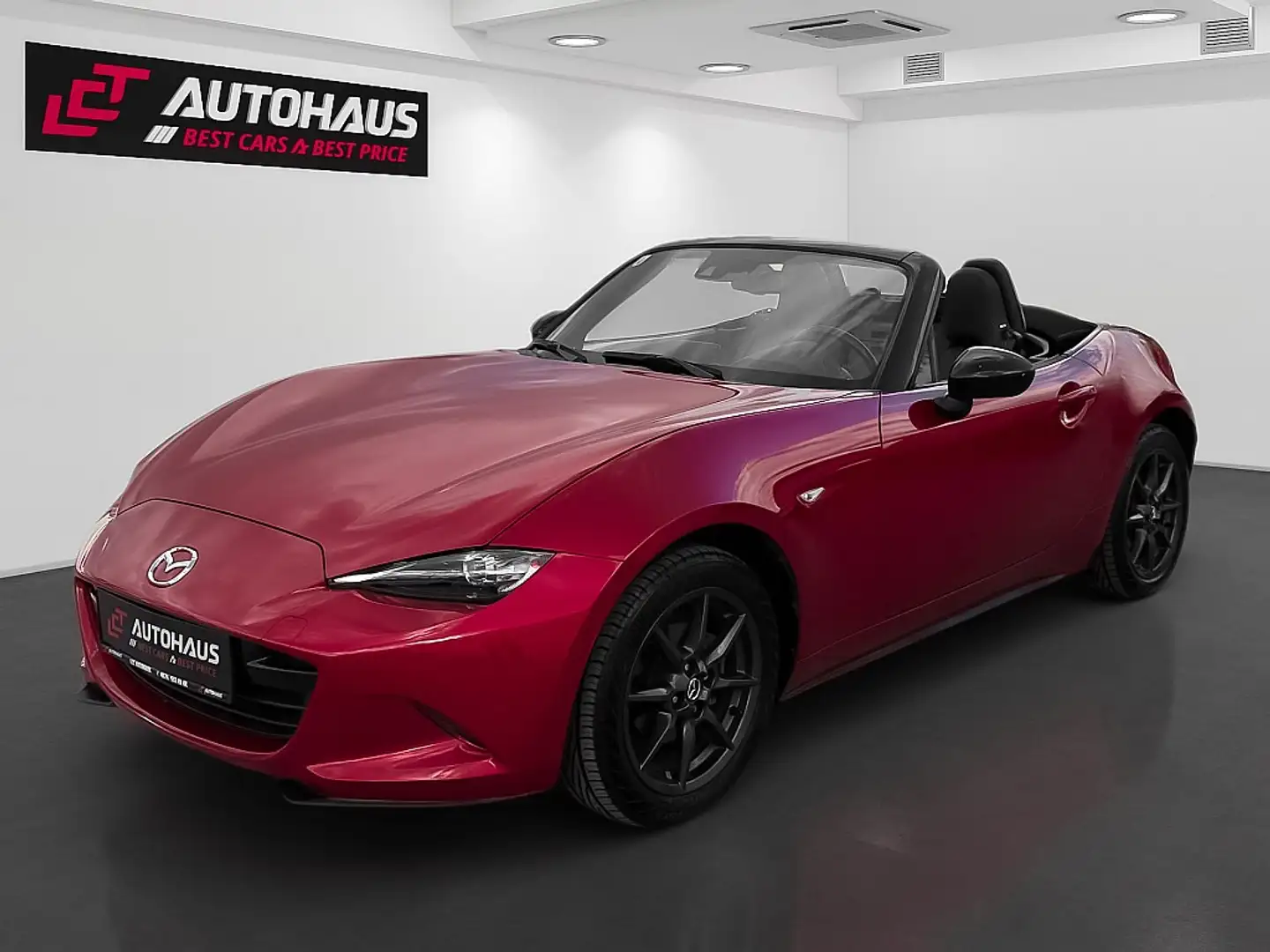 Mazda MX-5 G130 Revolution |PICKERL NEU|WENIG KM| Rot - 1