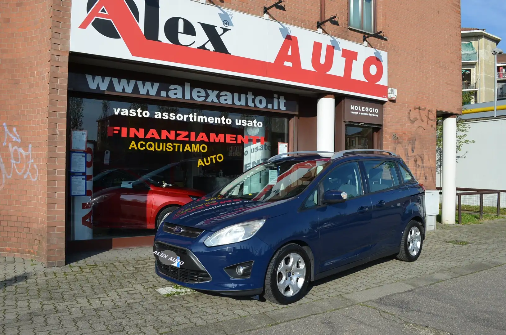 Ford C-Max C-Max7 1.0 ecoboost Titanium s&s 7POSTI 1Propr Blu/Azzurro - 1