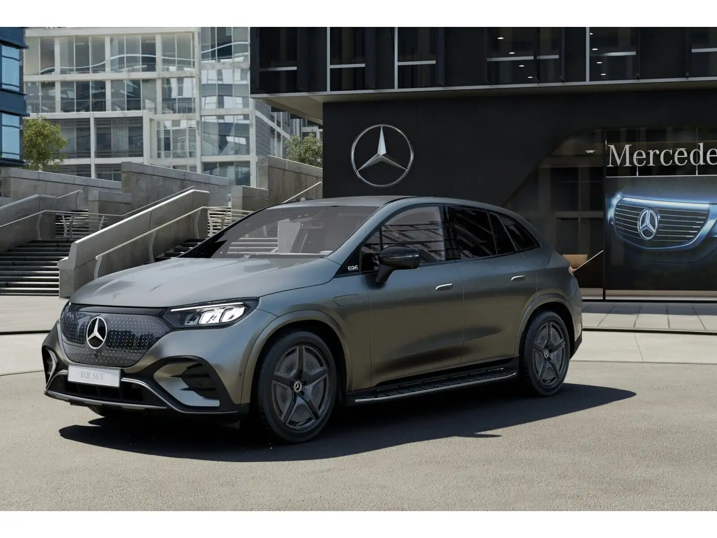 Mercedes-Benz EQE SUV EQE 350 4MATIC SUV Österreich-Edition PTS Distr Grau - 2