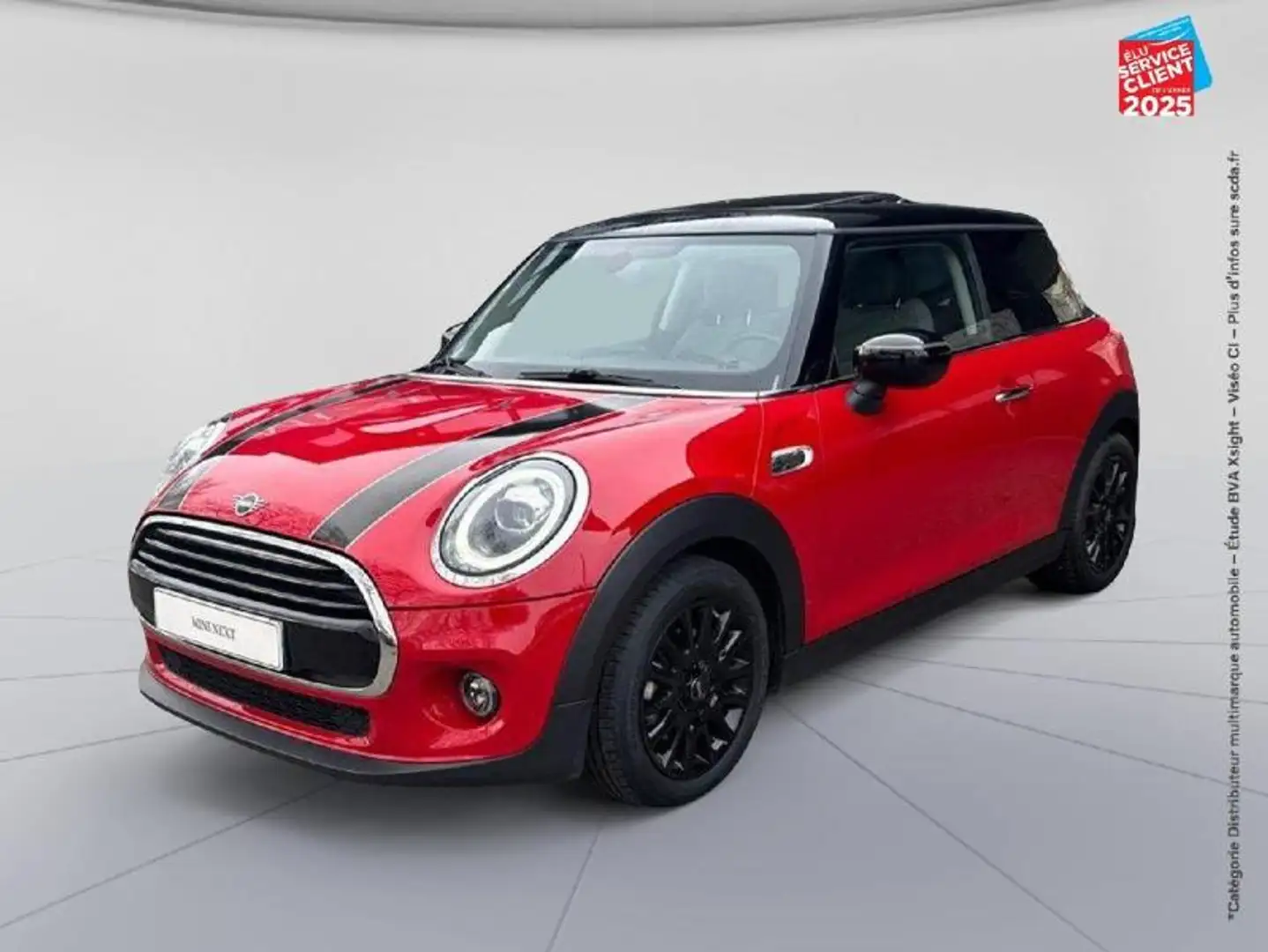 MINI Cooper E Cooper 136ch Edition Greenwich BVA7 109g Rouge - 1