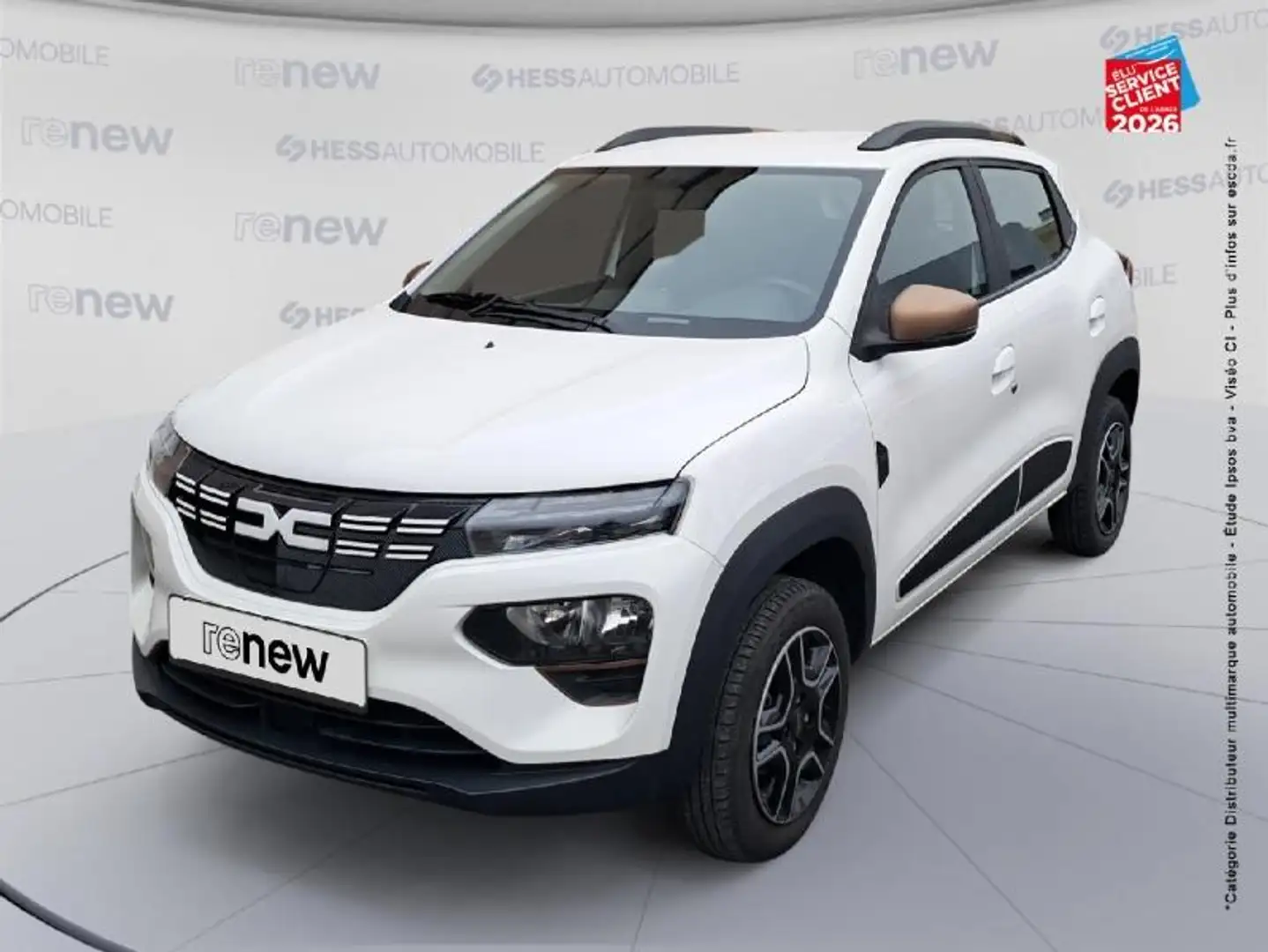 Dacia Spring 65ch Extreme Blanc - 1