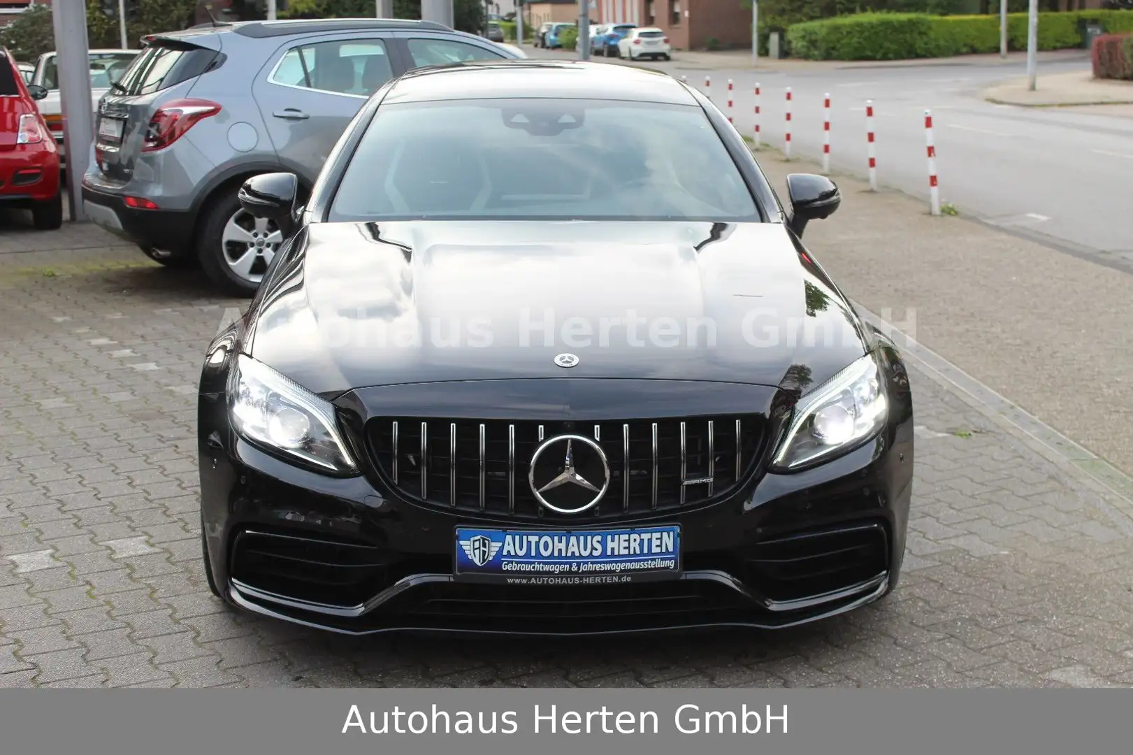 Mercedes-Benz C 63 AMG C 63 S AMG*COUPE*BURMESTER*DRIVERS*KEY*PANO*HUD* Fekete - 2