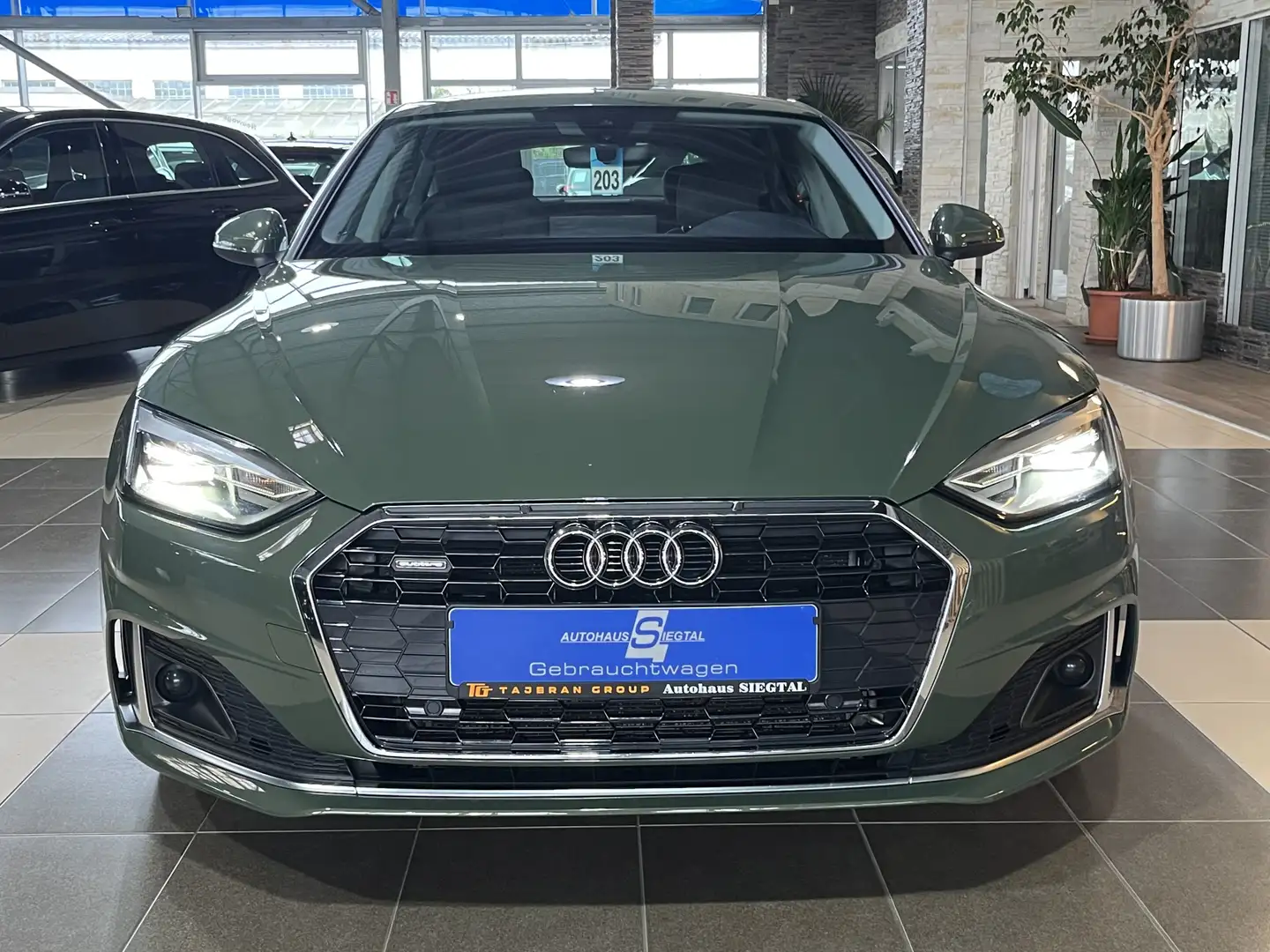 Audi A5 40 TDI Quattro Advanced*AHK*LED*PDC*Klimaauto Grün - 2