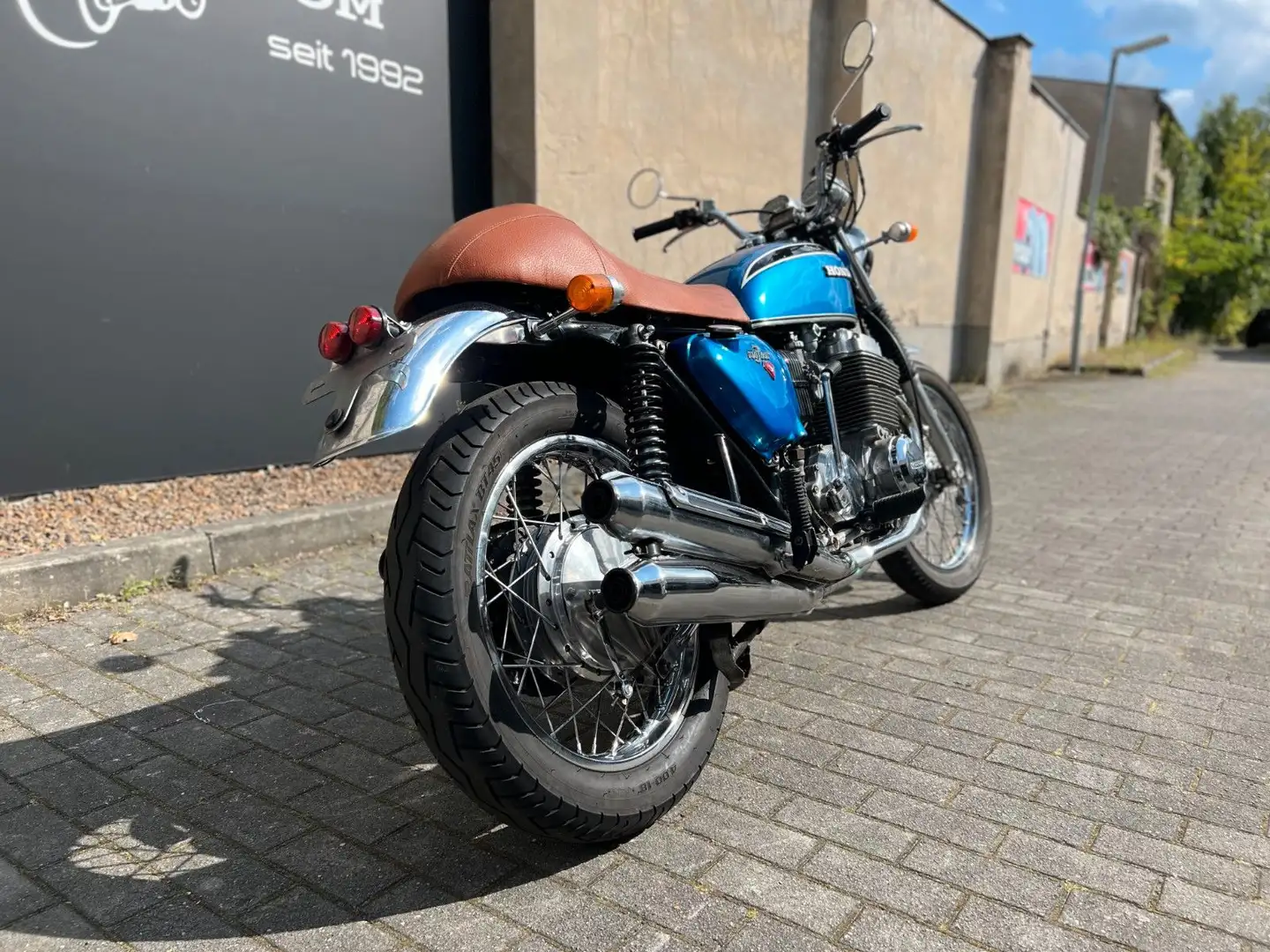 Honda CB 750 four Bleu - 2