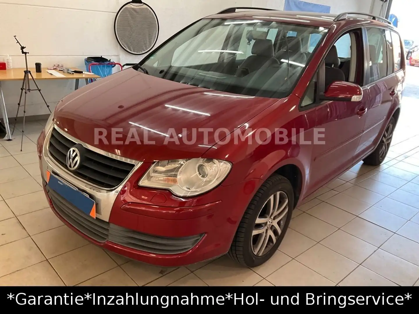 Volkswagen Touran 1.4 TSI AUTOMATIK *TÜV 01-2028*SCHECKHEFT Rot - 1