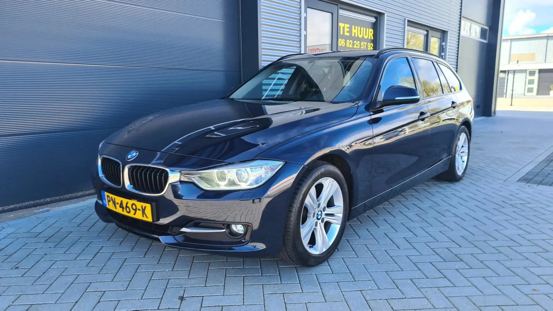 BMW 316 3-serie Touring 316d High Executive Blauw - 1