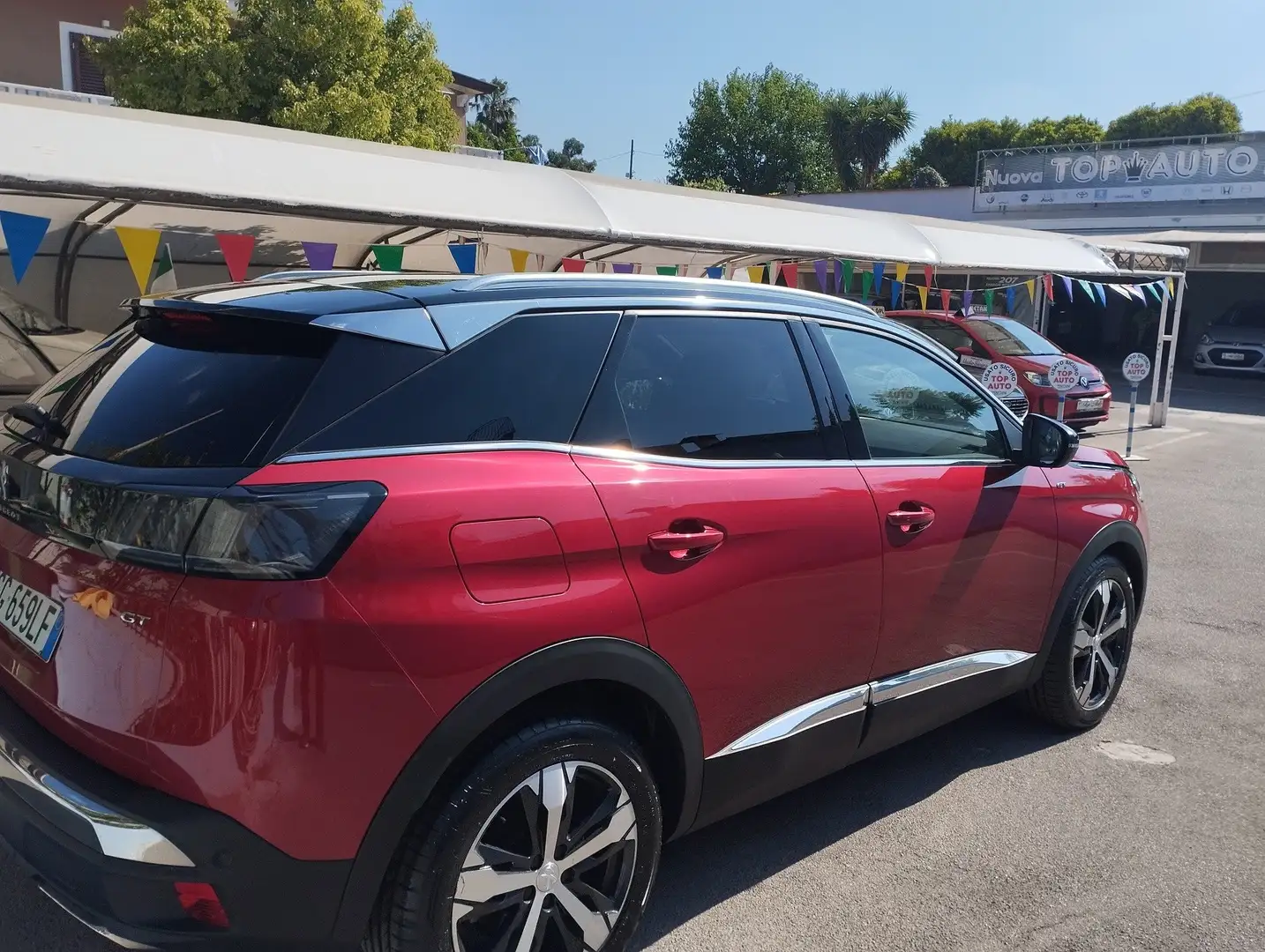 Peugeot 3008 3008 1.5 bluehdi GT Pack s bicol  garanzia 24mesi Rosso - 2