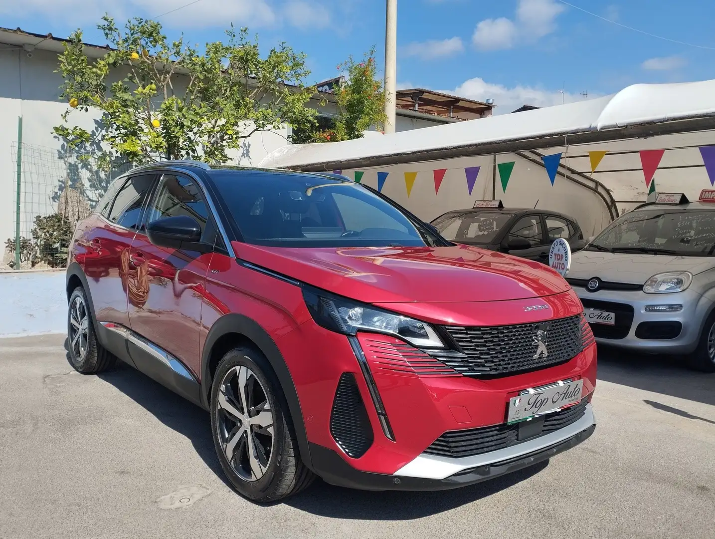 Peugeot 3008 3008 1.5 bluehdi GT Pack s bicol  garanzia 24mesi Rosso - 1