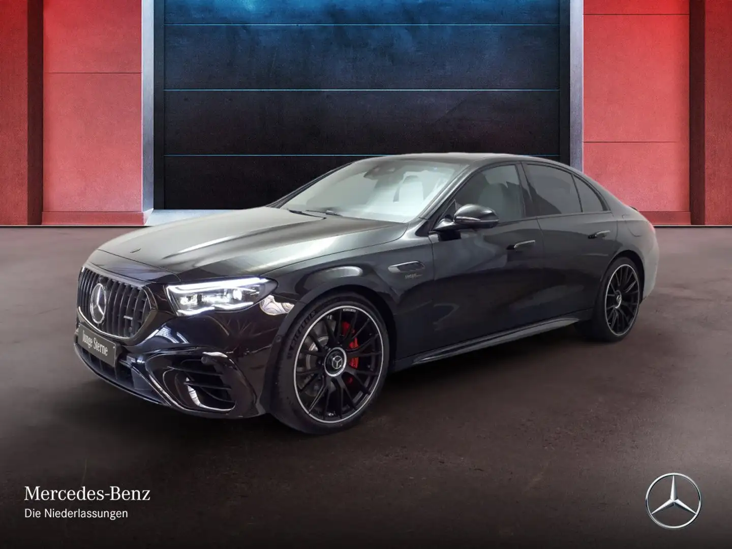 Mercedes-Benz E 53 AMG 4M Hybrid Driversp Fahrass 360° Pano PTS Schwarz - 2