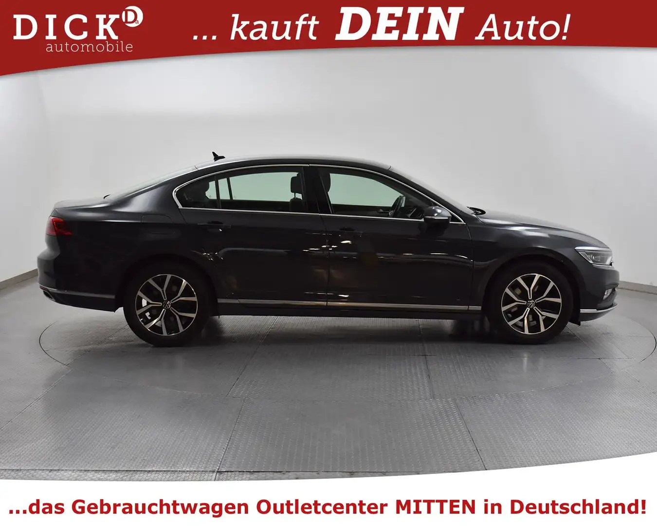 Volkswagen Passat 2.0d DSG Elegan VIRTU+KAM+ACC+AHK+MATRIX+ Gris - 2