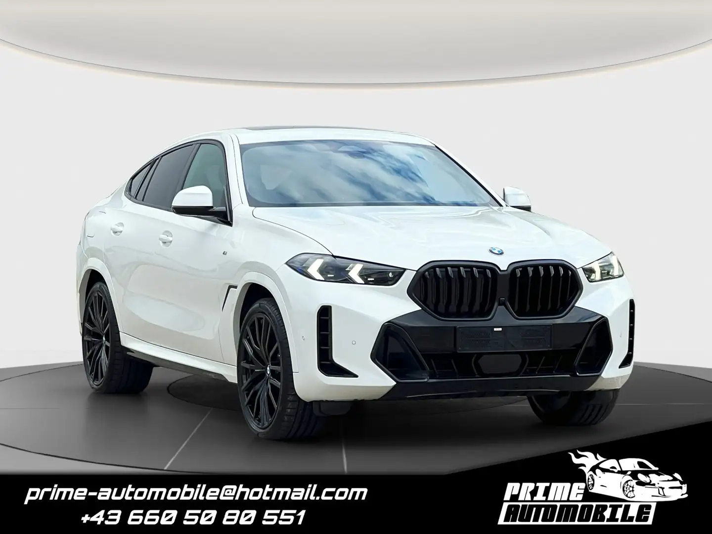 BMW X6 xDrive40d M SPORT PRO *PANO,22",AHK* Weiß - 1