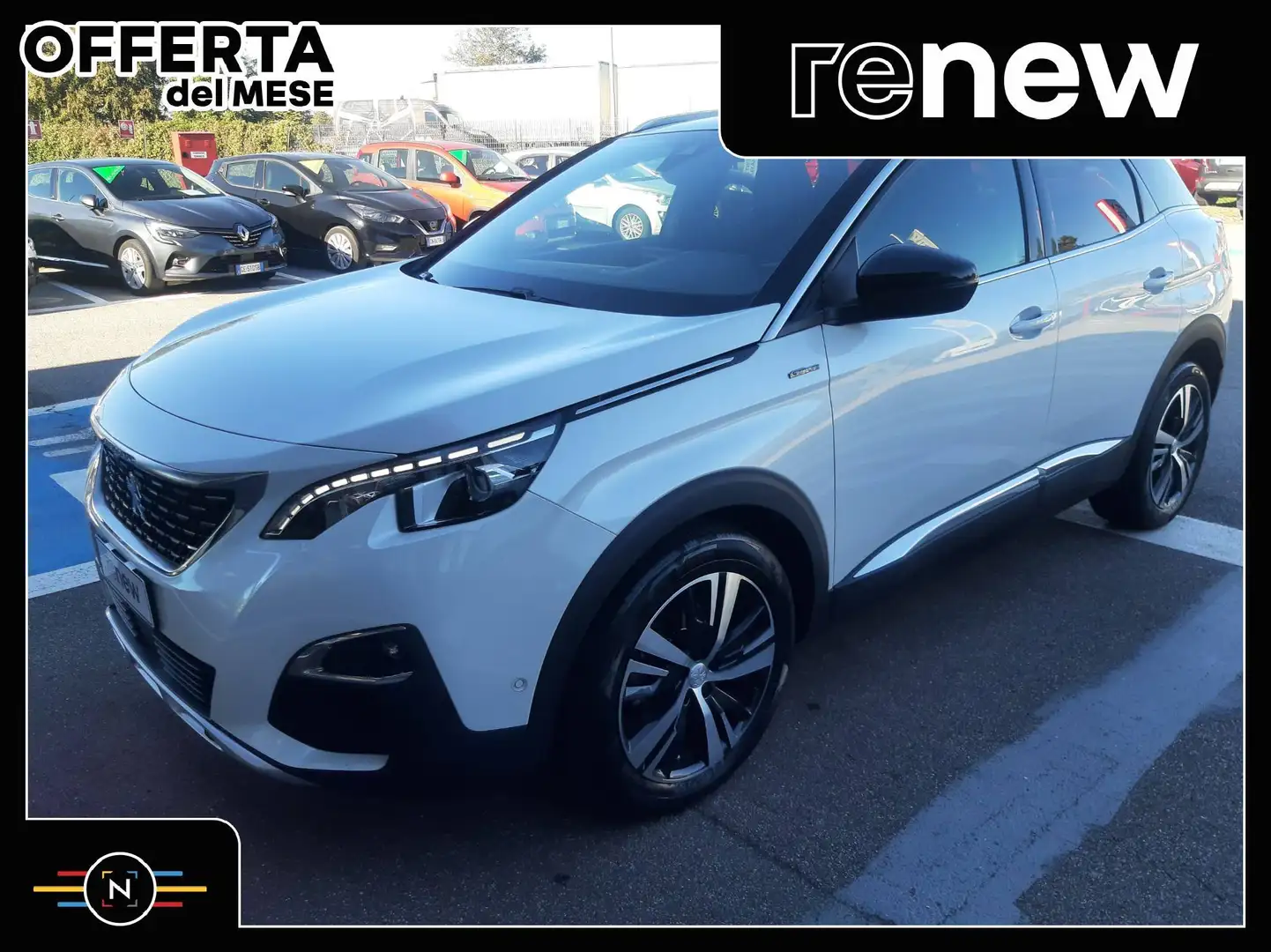 Peugeot 3008 3008 II 2016 1.2 puretech t GT Line s Weiß - 1