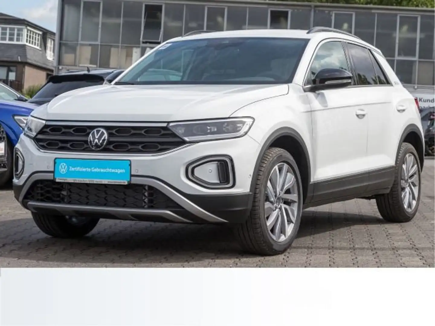 Volkswagen T-Roc 2.0 TDI DSG GOAL LM18 LED NAVI LKAMERA Weiß - 2